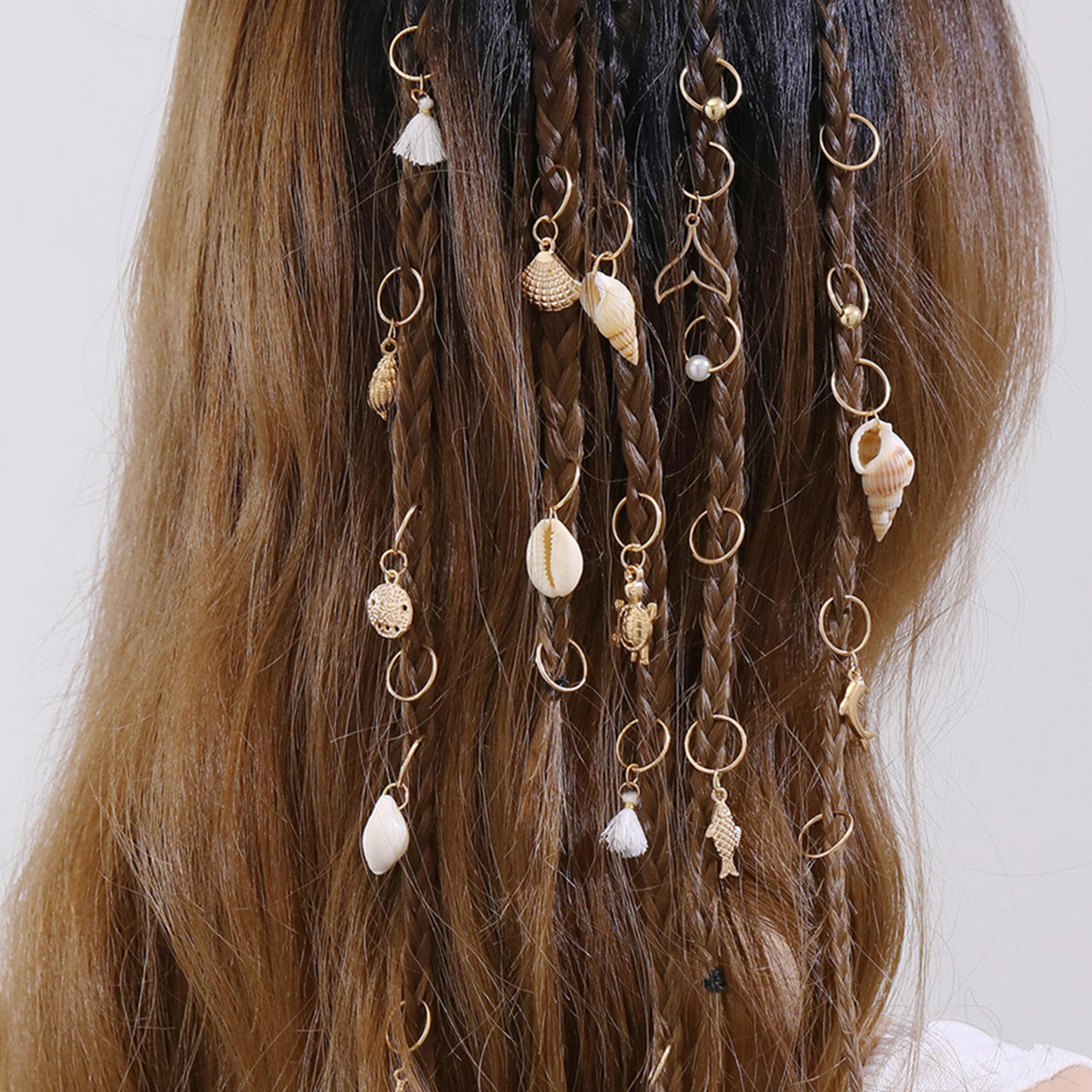 تيك تو - طقم 24 حلقة شعر بطابع بحري-women-hairaccessories-others-image-2