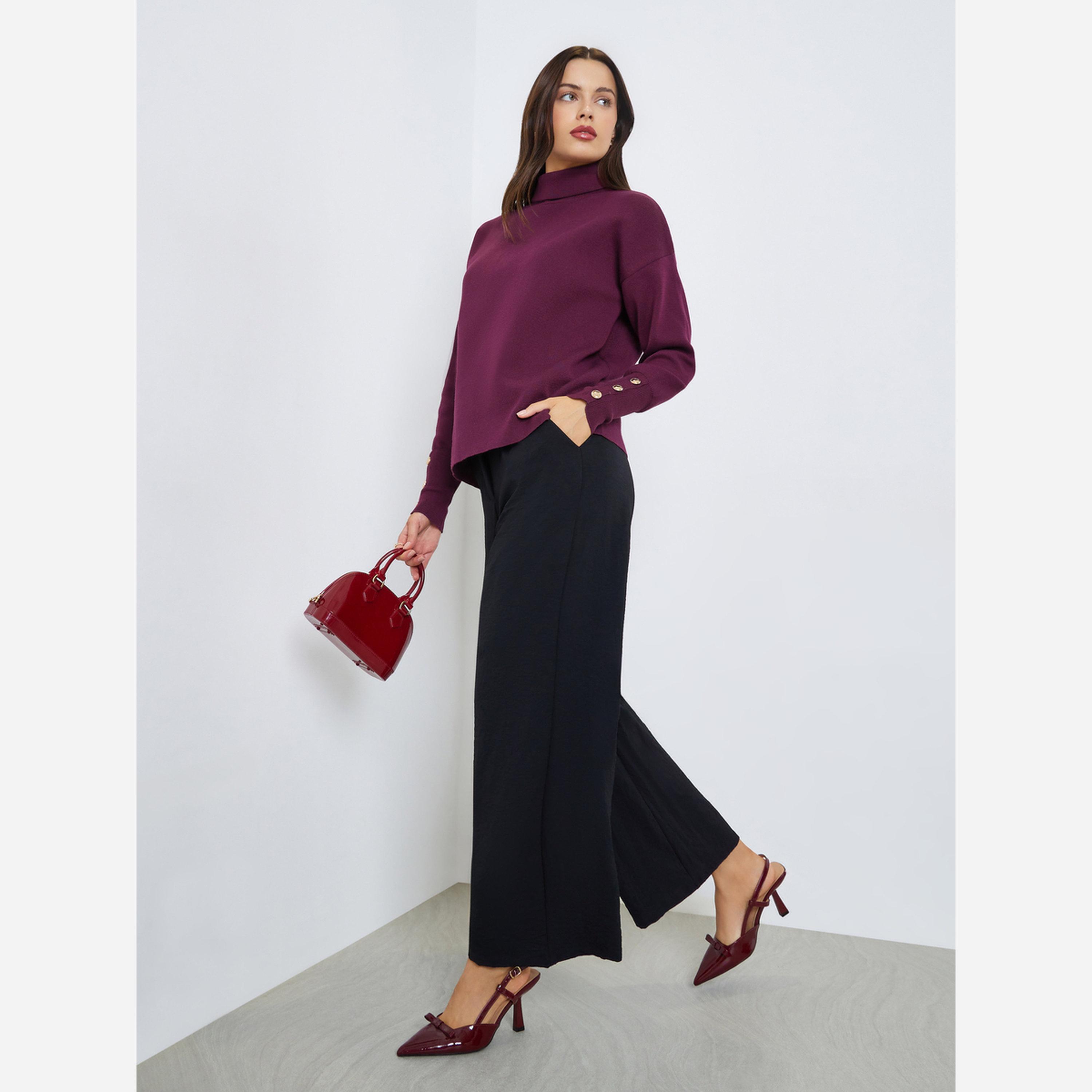 Styli Oversized Short Length Turtle Neck Sweater-women-clothing-cardigansandjumpers-jumpers-image-2