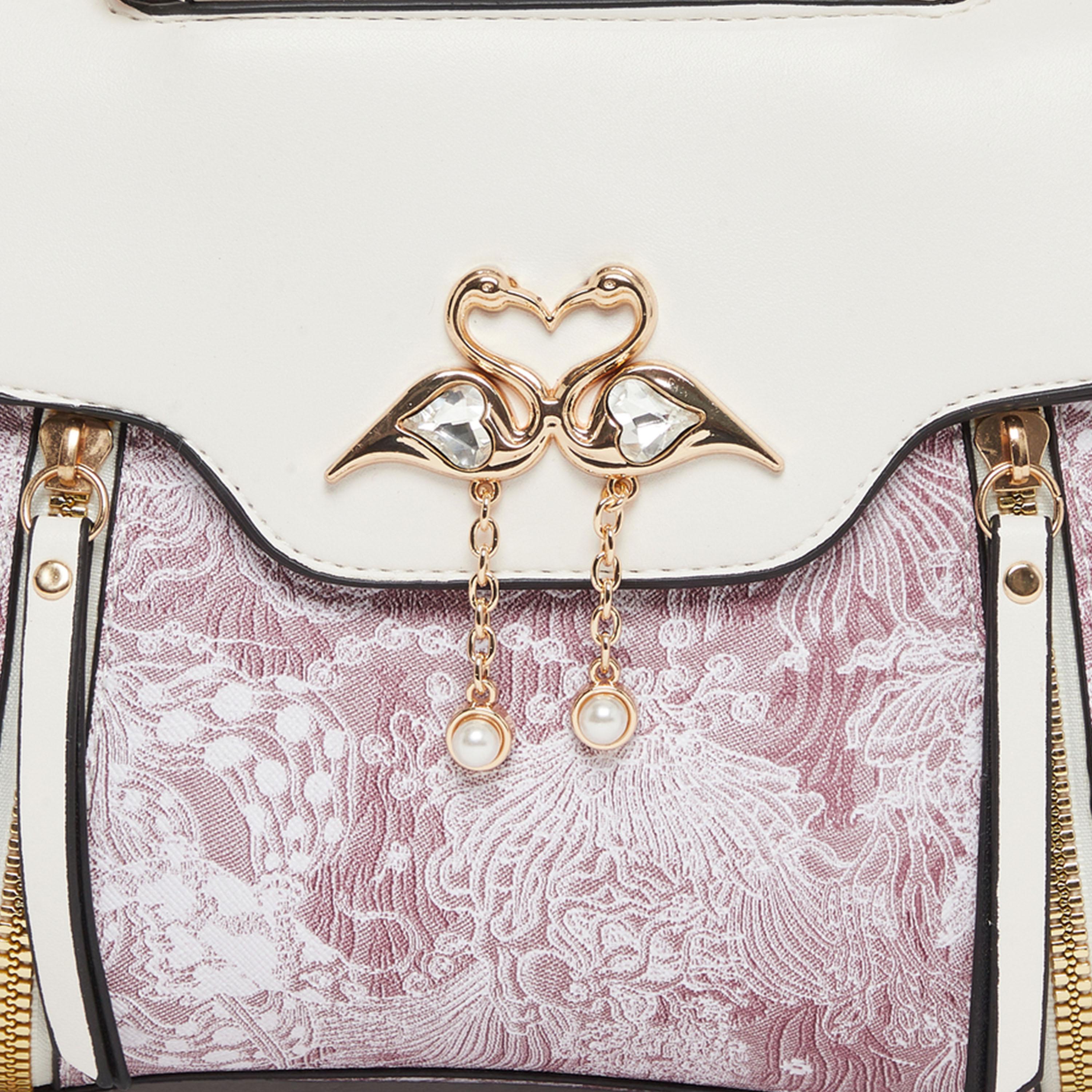 تيك تو - شنطة يد مزينة ببجعة بيضاء-women-bagsandwallets-handbags-image-4