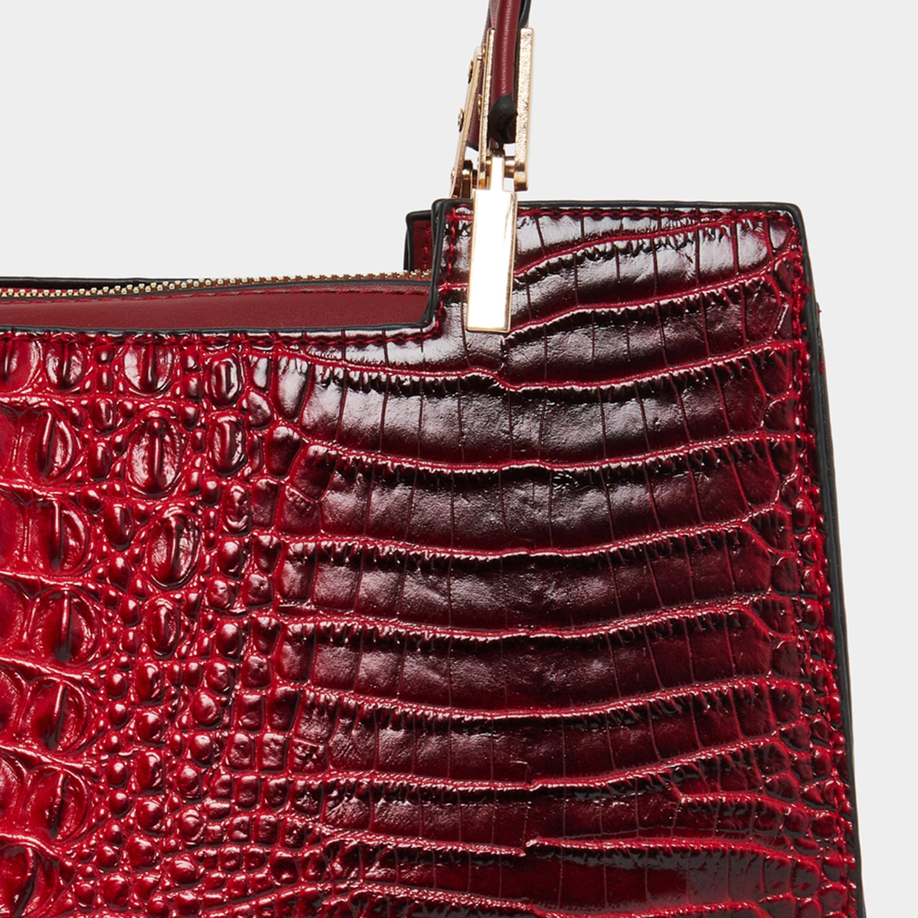 تيك تو - شنطة يد بمقبض مزدوج من جلد التمساح-women-bagsandwallets-handbags-image-3