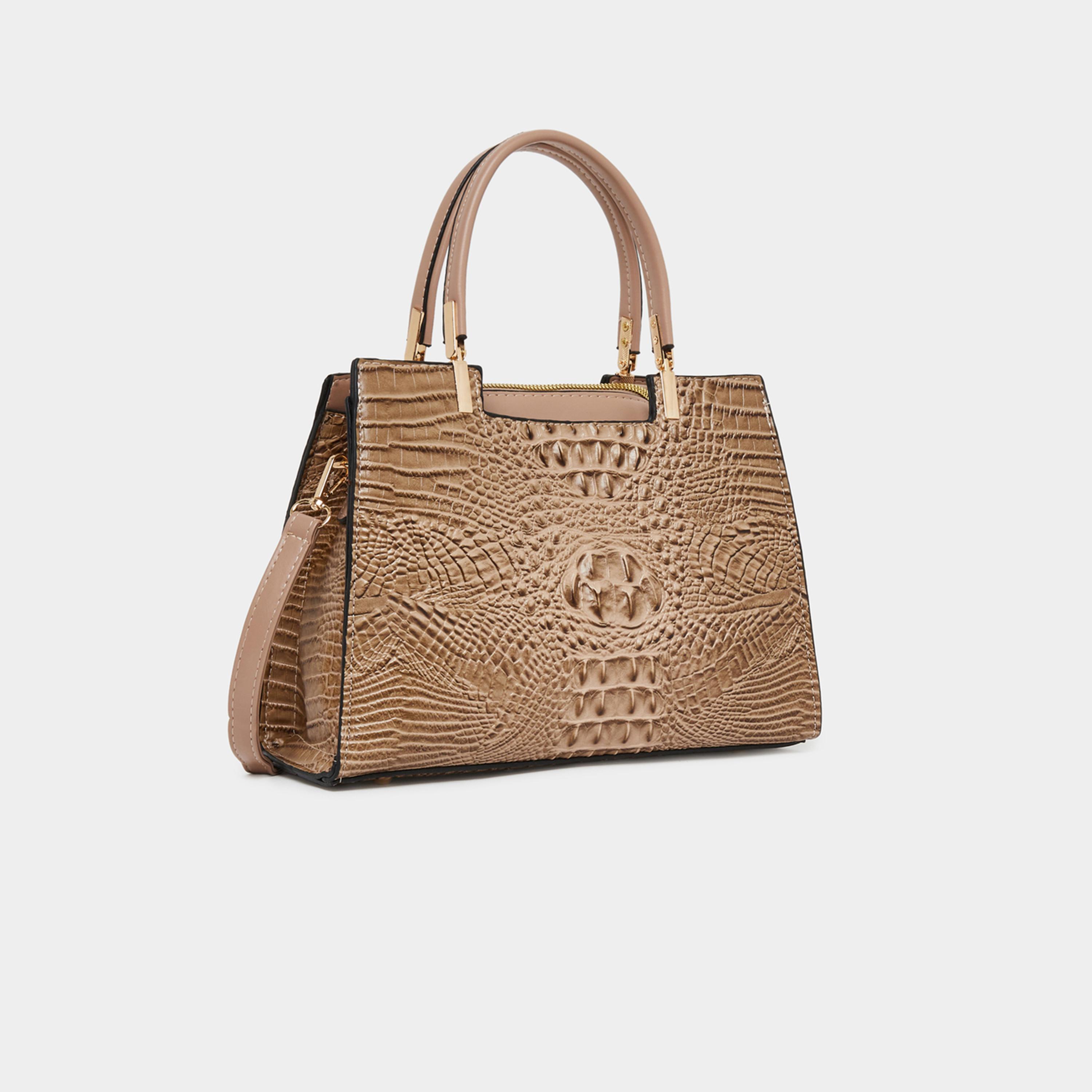 تيك تو - شنطة يد بمقبض مزدوج من جلد التمساح-women-bagsandwallets-handbags-image-1