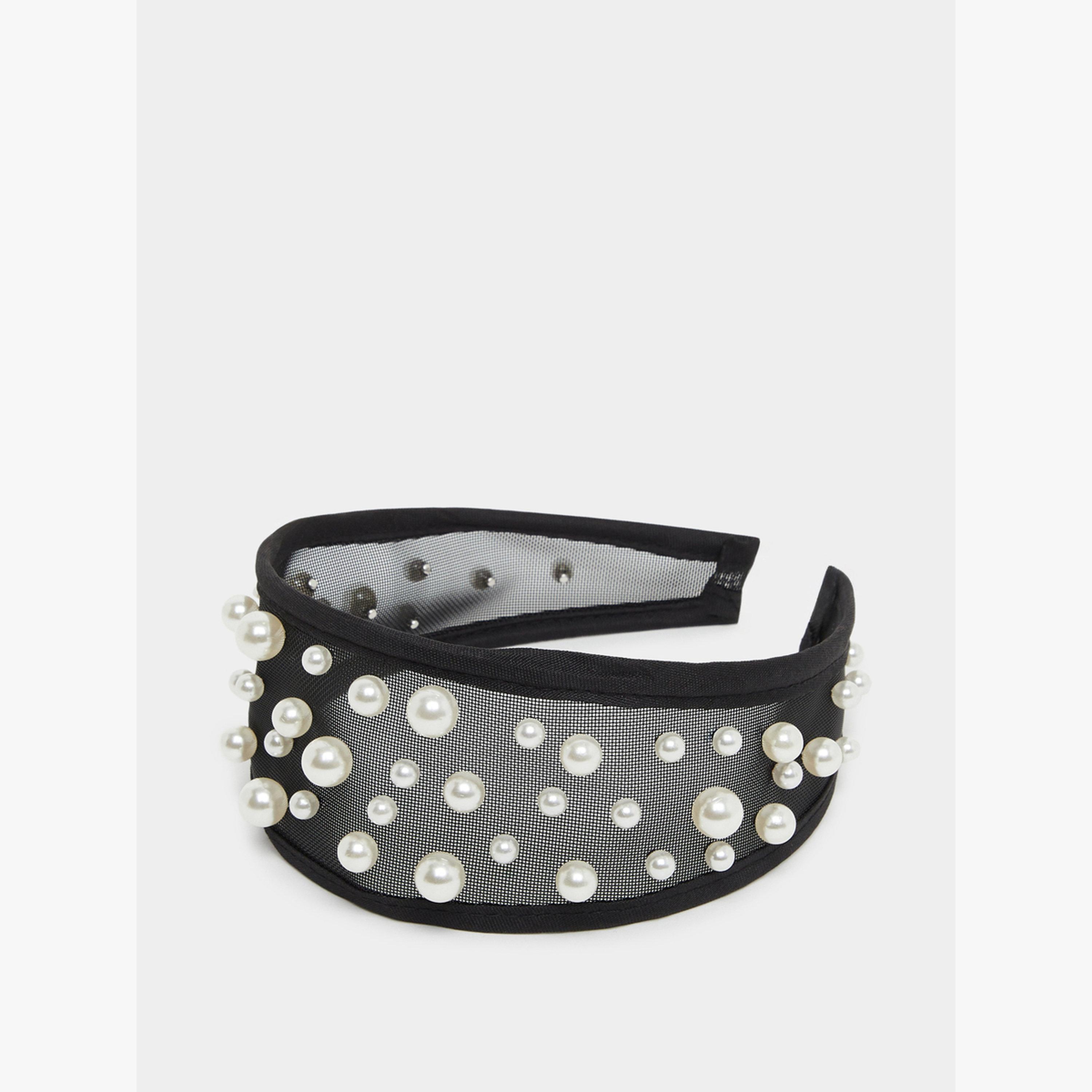 Styli Embellished Wide Headband-women-hairaccessories-bands-image-1