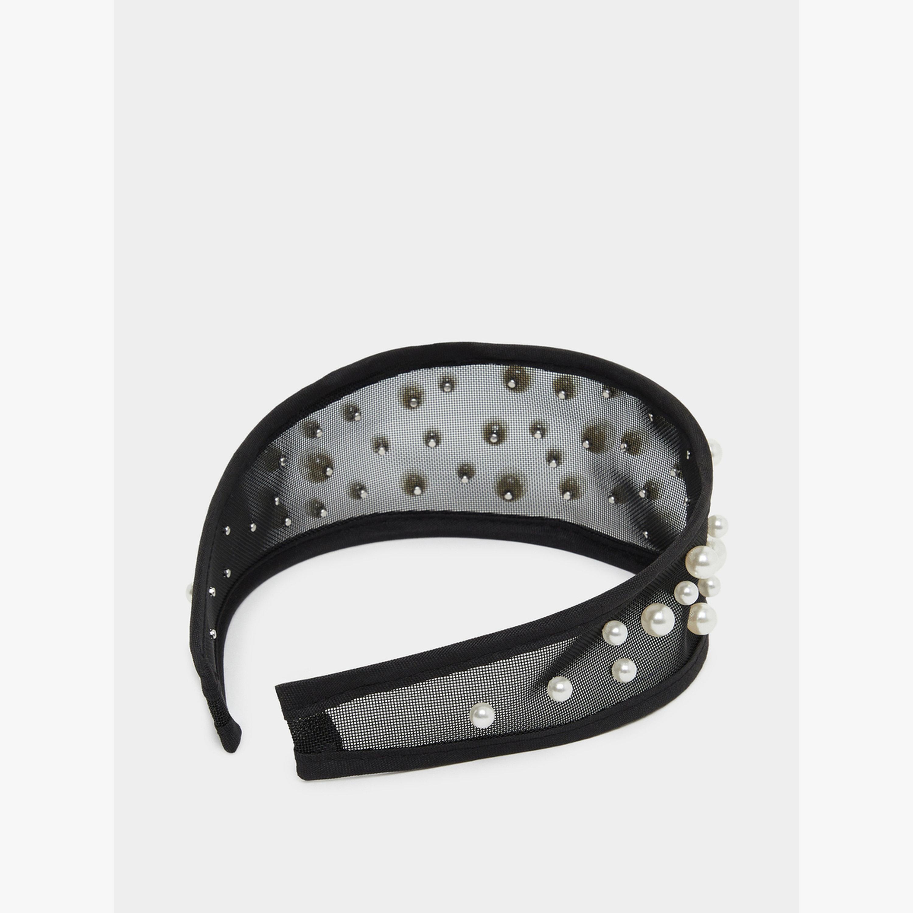 Styli Embellished Wide Headband-women-hairaccessories-bands-image-2