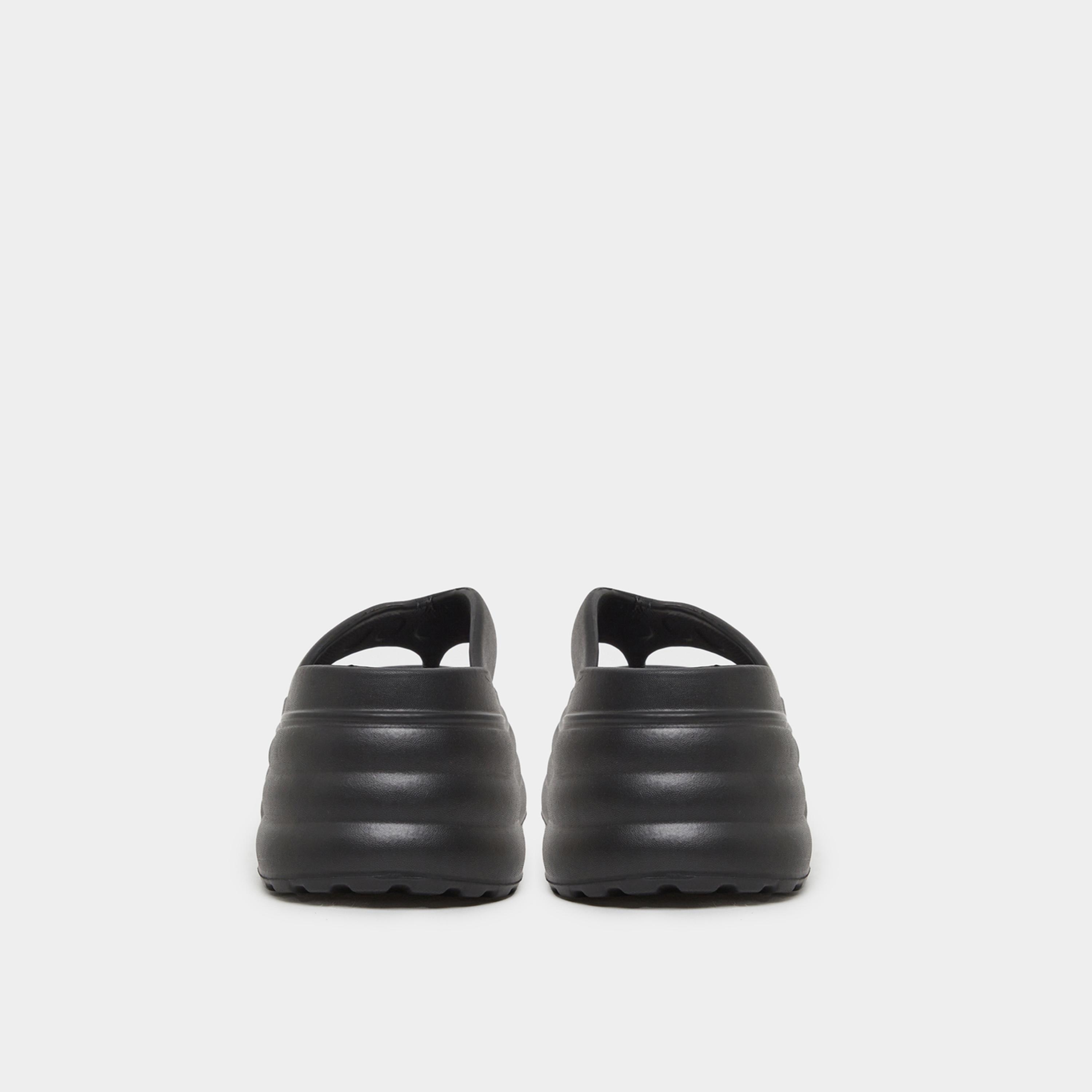 ستايلي - شبشب أسود بكعب سميك ومقدمة رفيعة للنساء-women-shoes-sandals-heeled-image-4