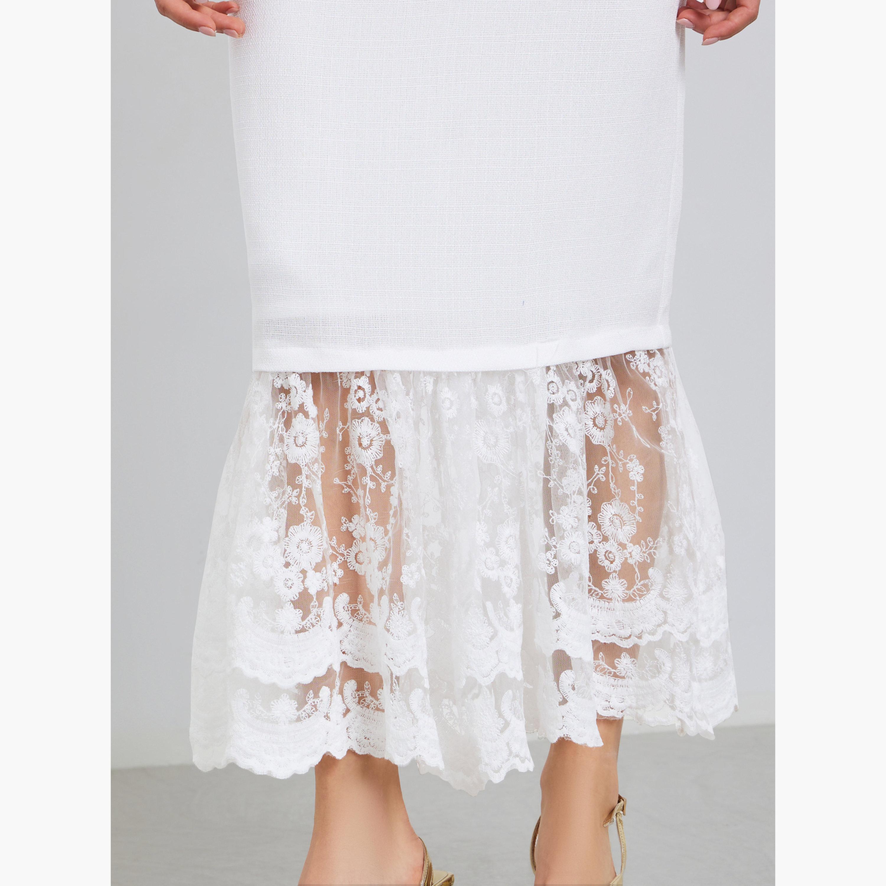 Styli Women White Lace Mermaid Maxi Dress-women-clothing-dresses-image-5