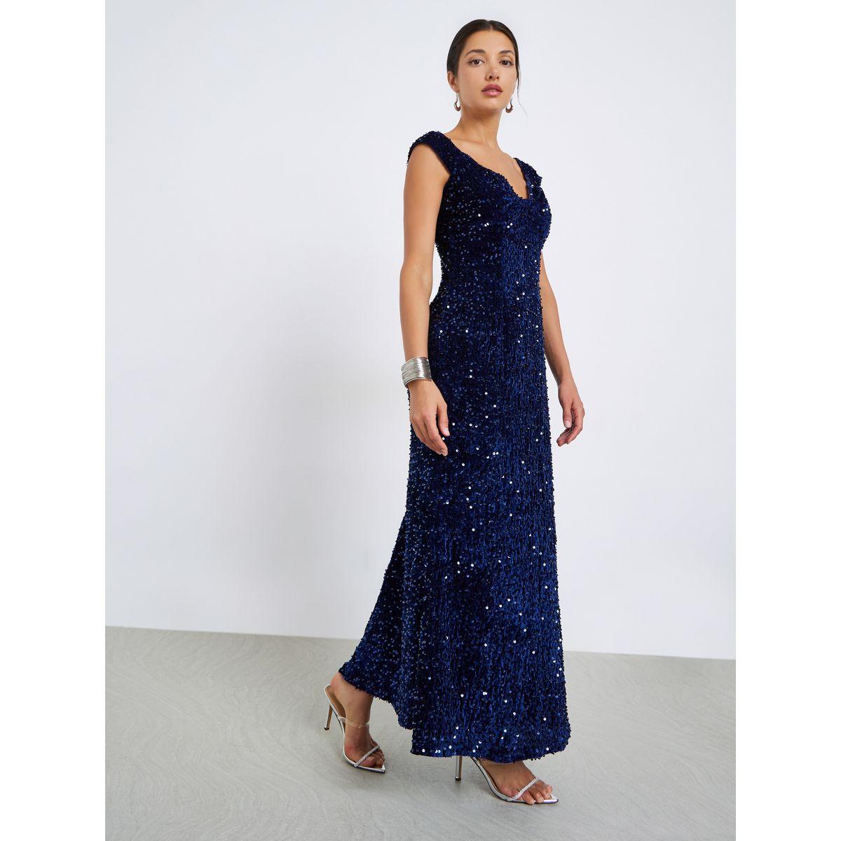 Styli Women Sequin Sleeveless Maxi Evening Dress-women-clothing-dresses-image-3