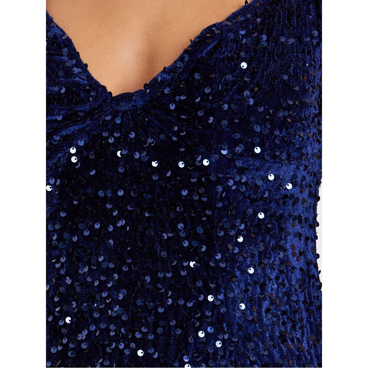 فستان سهرة طويل بترتر بلا أكمام-women-clothing-dresses-image-5