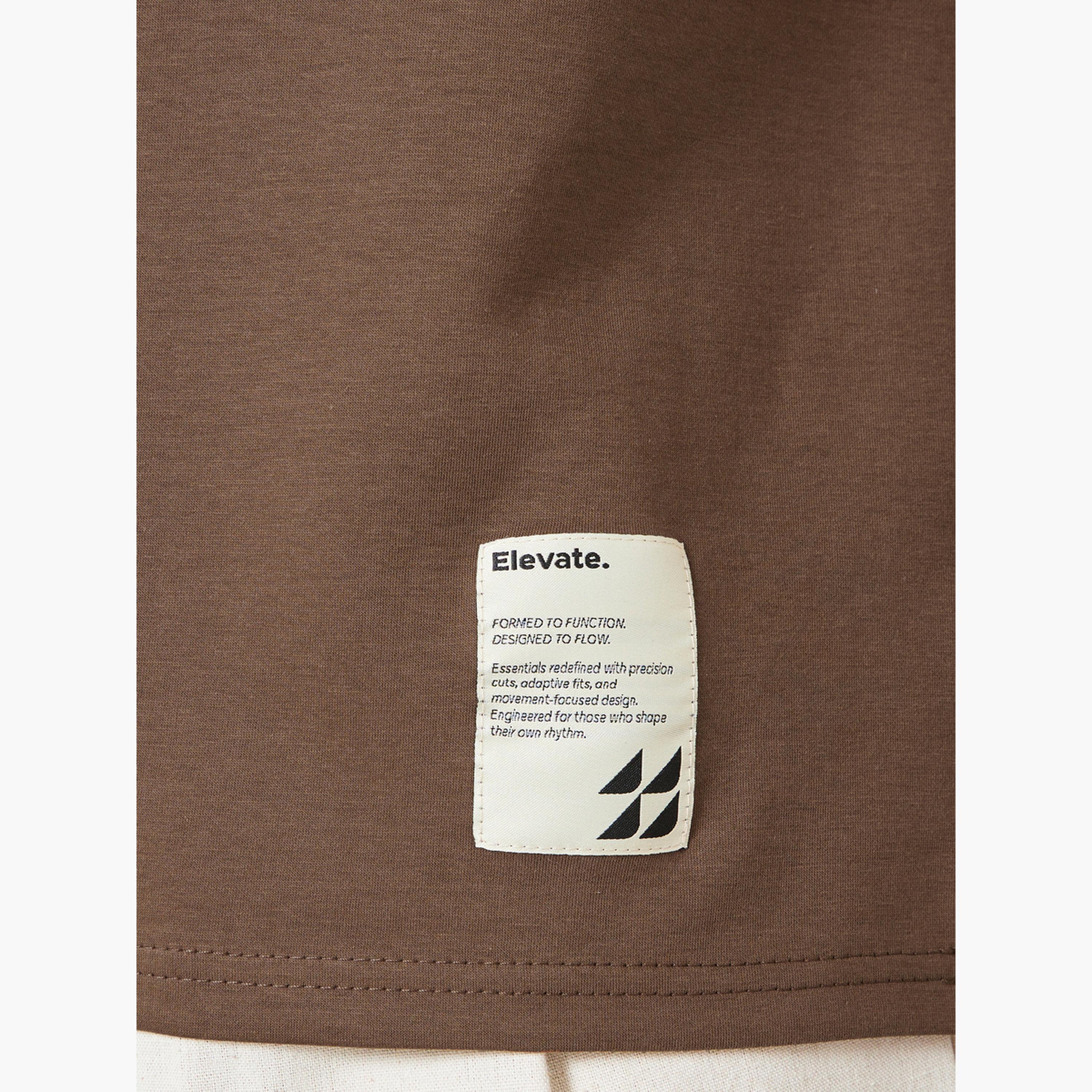Styli Men Oversized Compact Stretch Heavy Jersey T-Shirt with Badge-men-clothing-tshirtsandpolos-tshirts-image-4