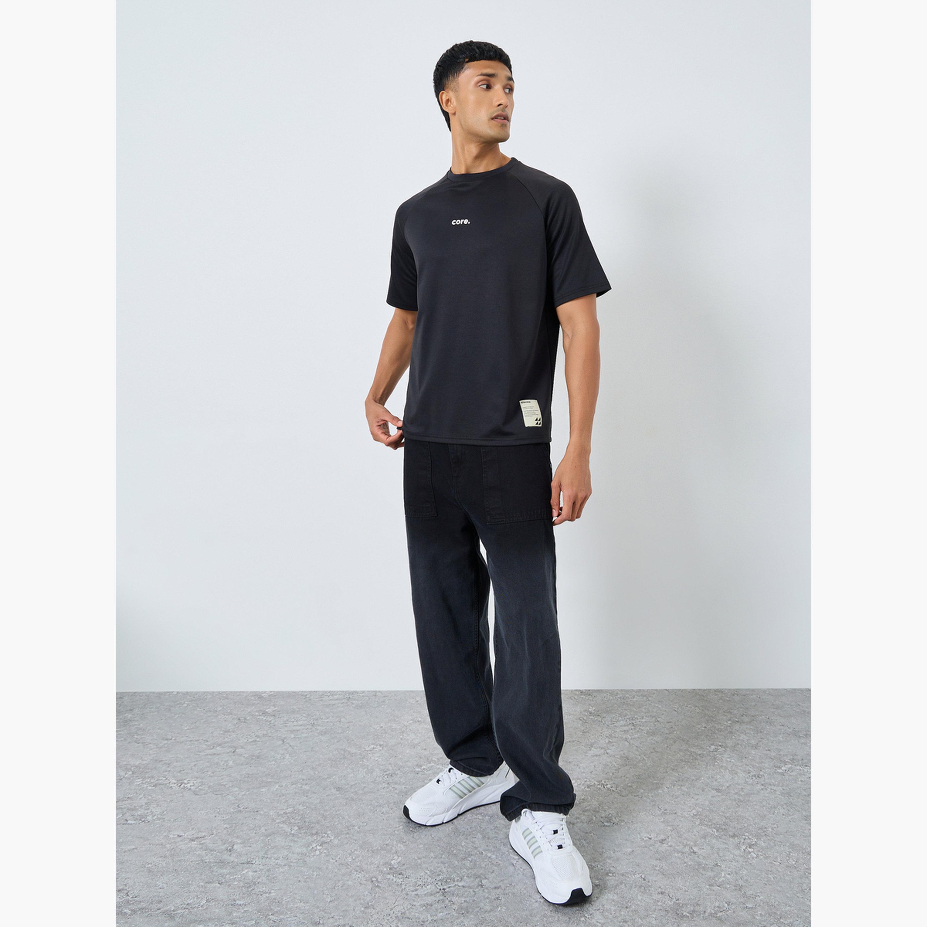 Styli Oversized Minimal Print Heavy Jersey T-Shirt-men-clothing-tshirtsandpolos-tshirts-image-2