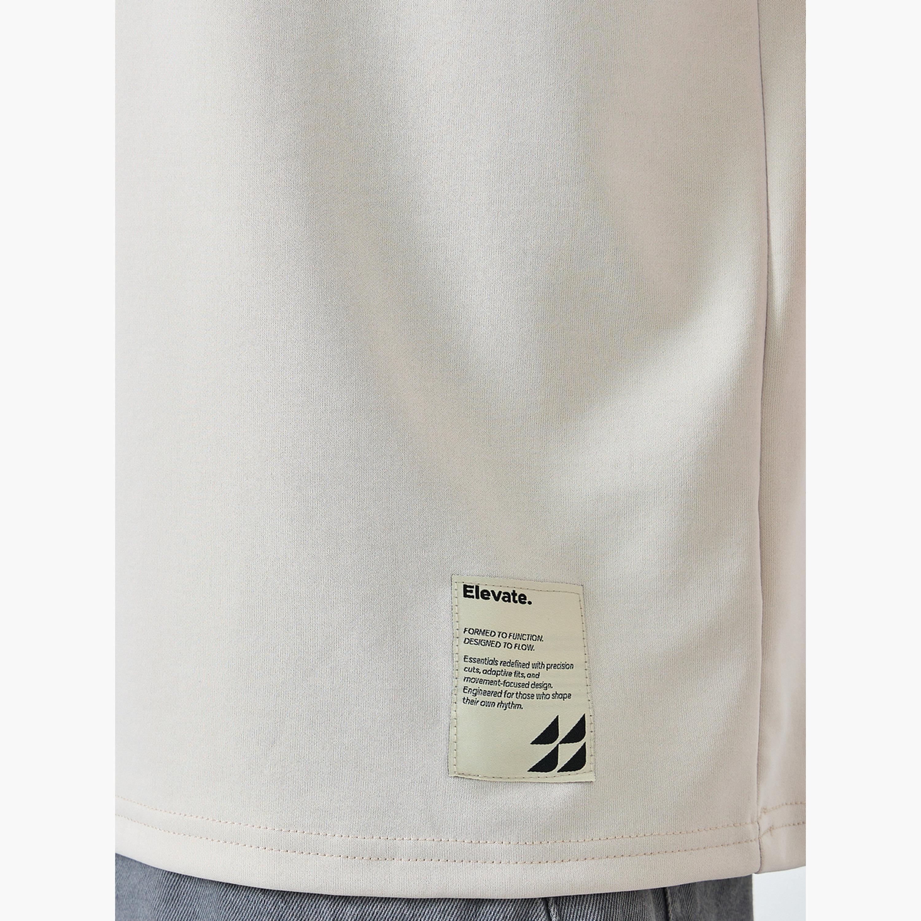 ستايلي - تي شيرت جيرسي ثقيل بطباعة بسيطة مقاس واسع-men-clothing-tshirtsandpolos-tshirts-image-4