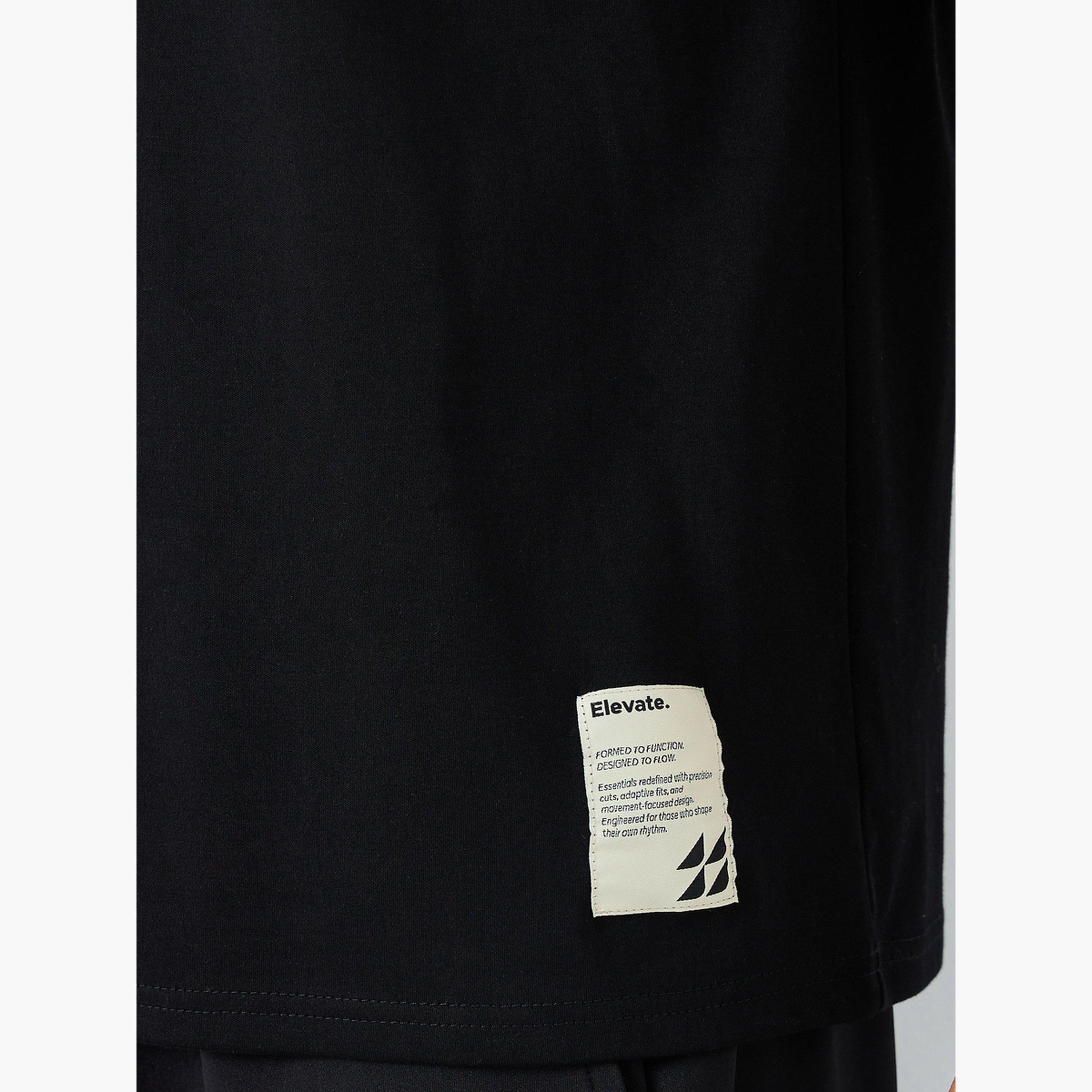 Styli Oversized Heavy Stretch Henley Neck T-Shirt-men-clothing-tshirtsandpolos-tshirts-image-4
