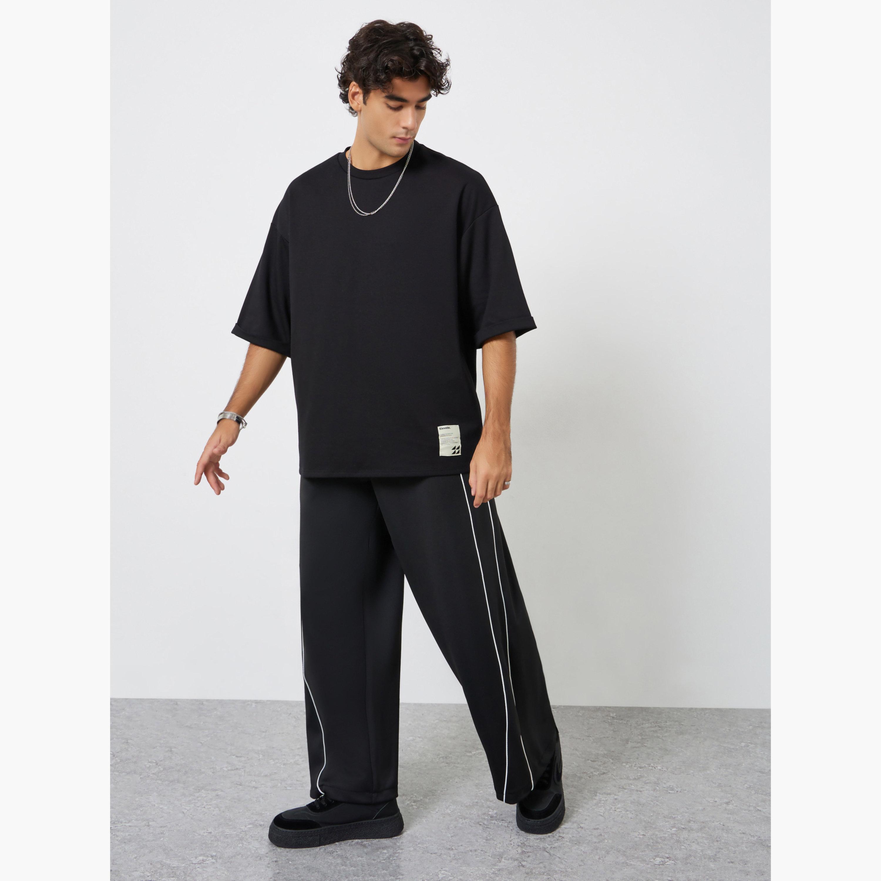 Styli Men Boxy Heavy Jersey Stretch Interlock T-Shirt-men-clothing-tshirtsandpolos-tshirts-image-2
