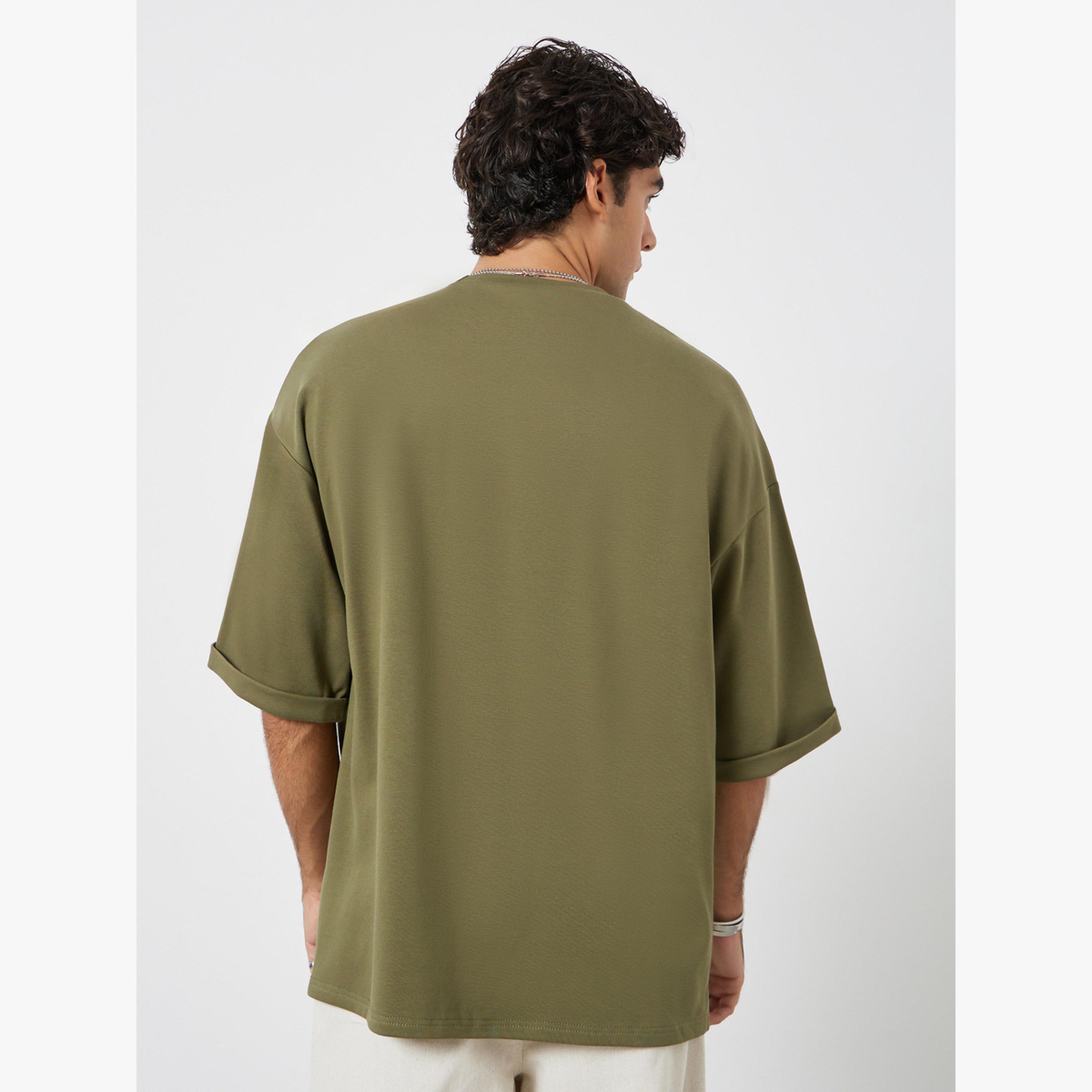 Styli Men Boxy Heavy Jersey Stretch Interlock T-Shirt-men-clothing-tshirtsandpolos-tshirts-image-5