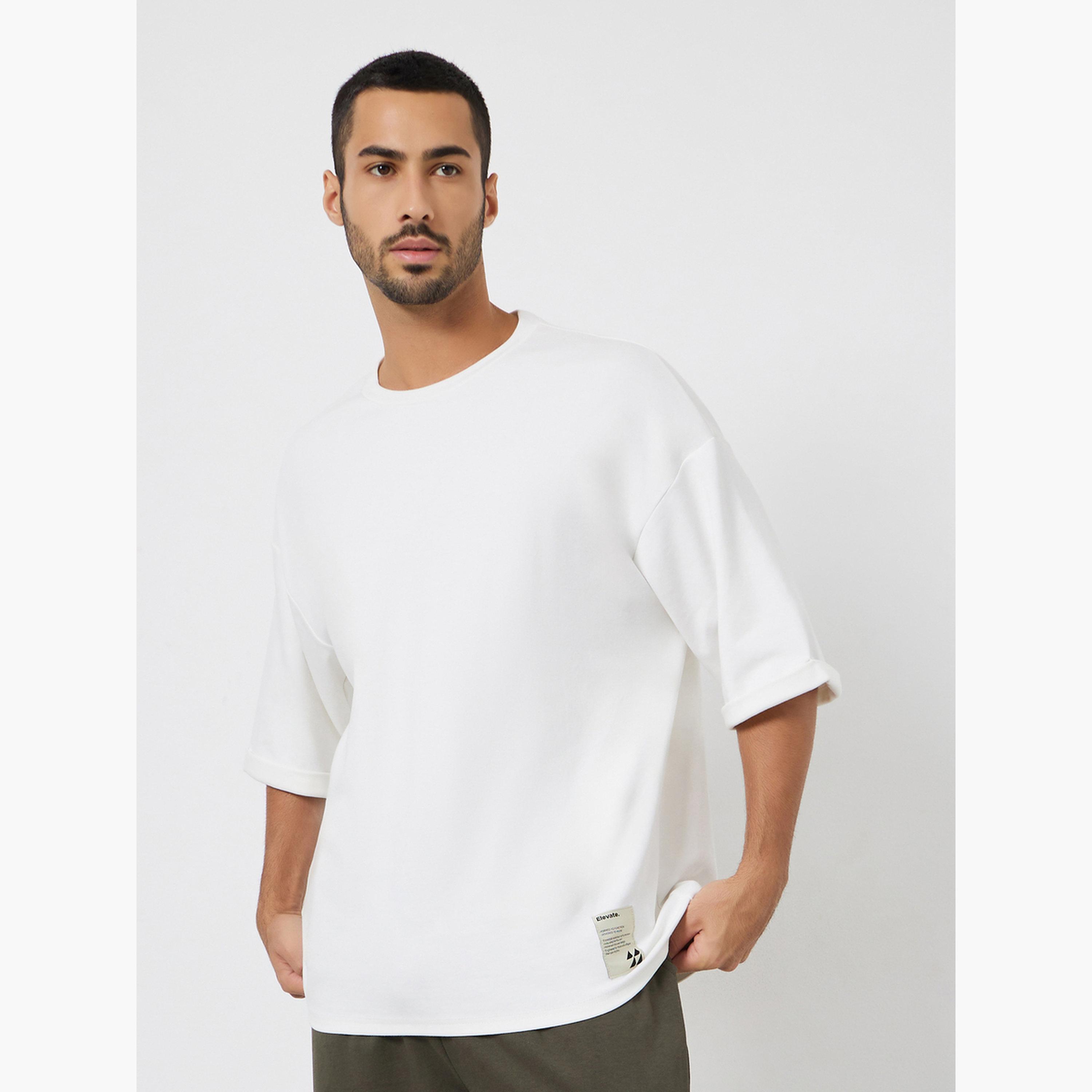 Styli Men Boxy Heavy Jersey Stretch Interlock T-Shirt-men-clothing-tshirtsandpolos-tshirts-image-1