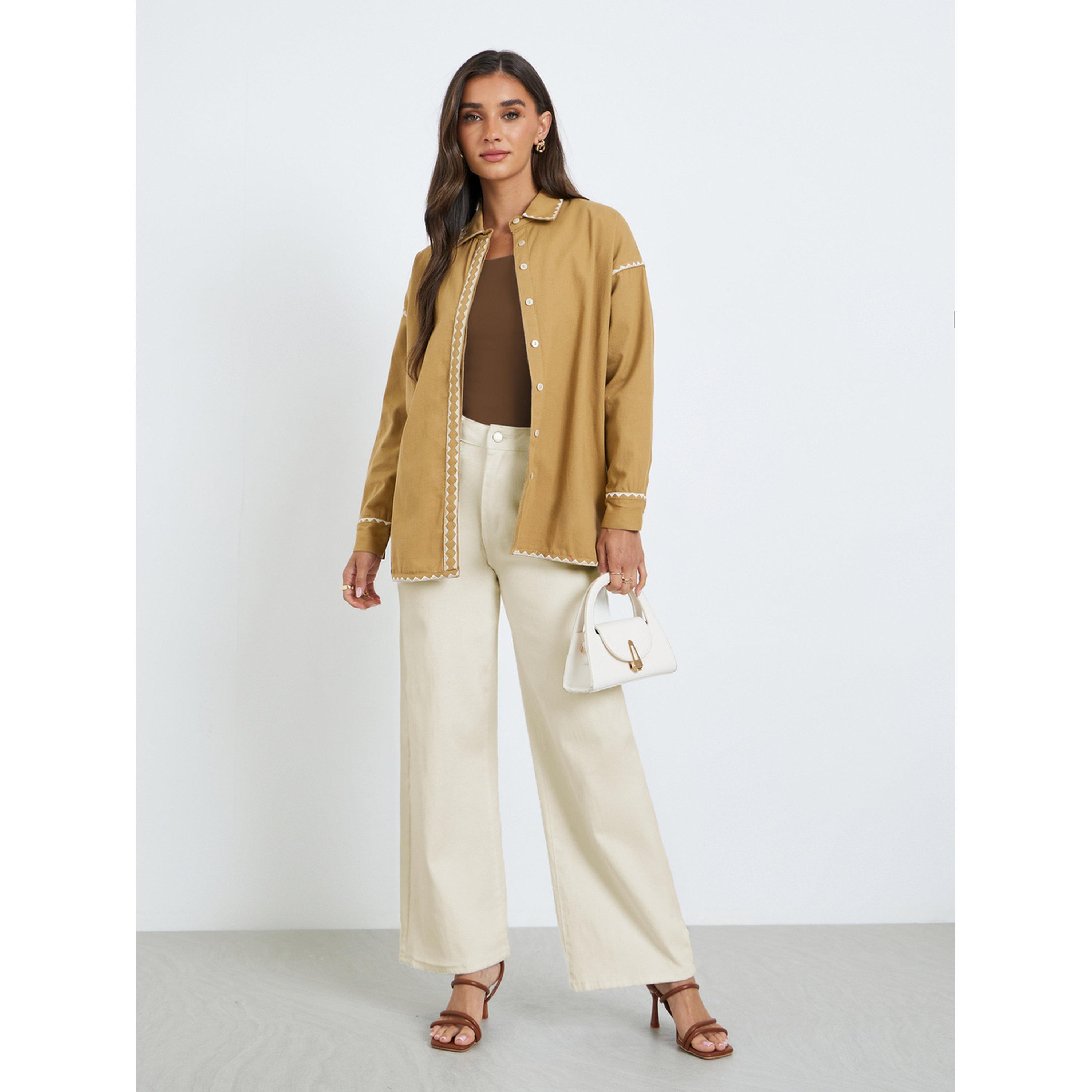 بلوزة بتفاصيل مُطرّزة-women-clothing-shirtsandblouses-shirts-image-2