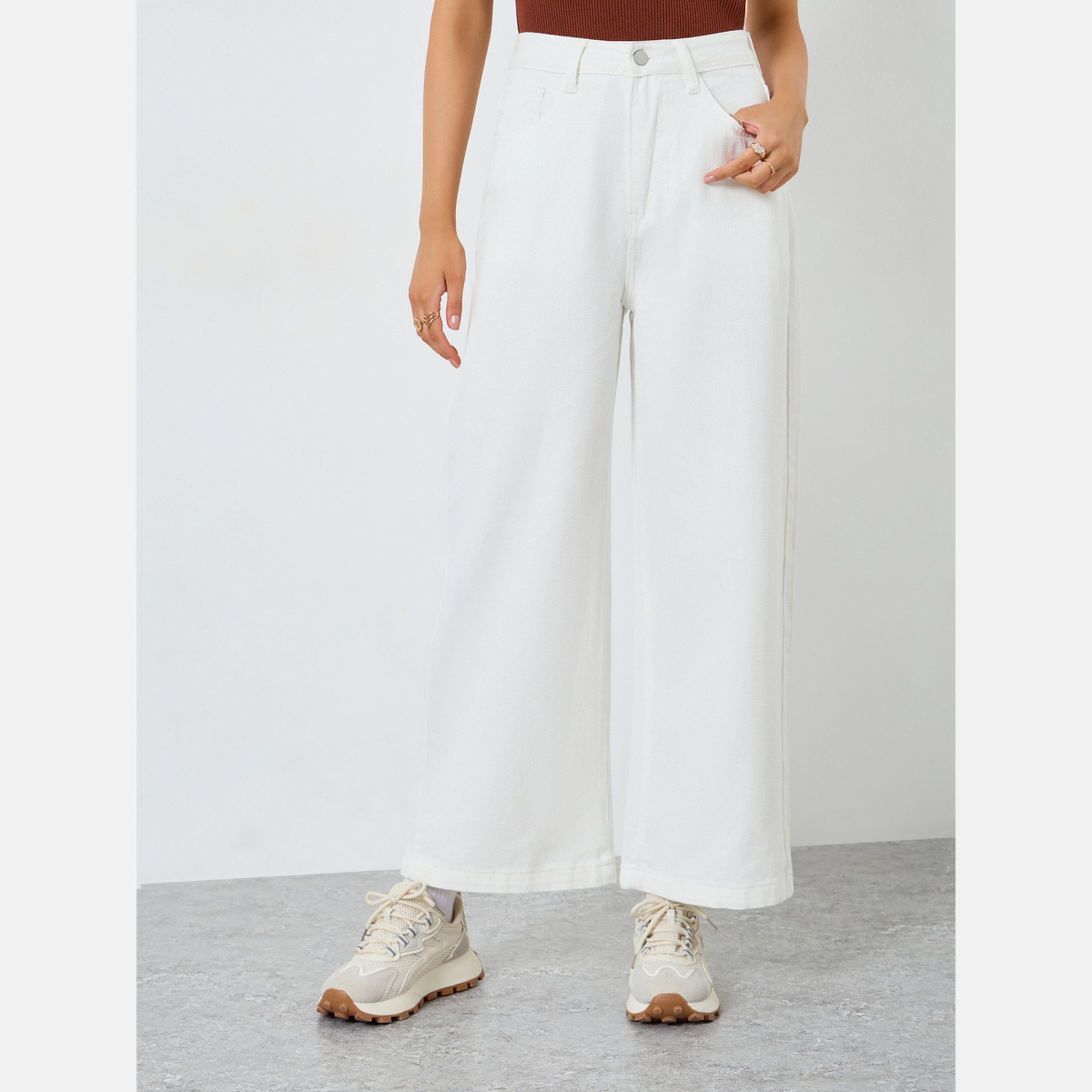 Styli Off White Wide Leg Jeans-women-clothing-bottoms-jeans-image-1