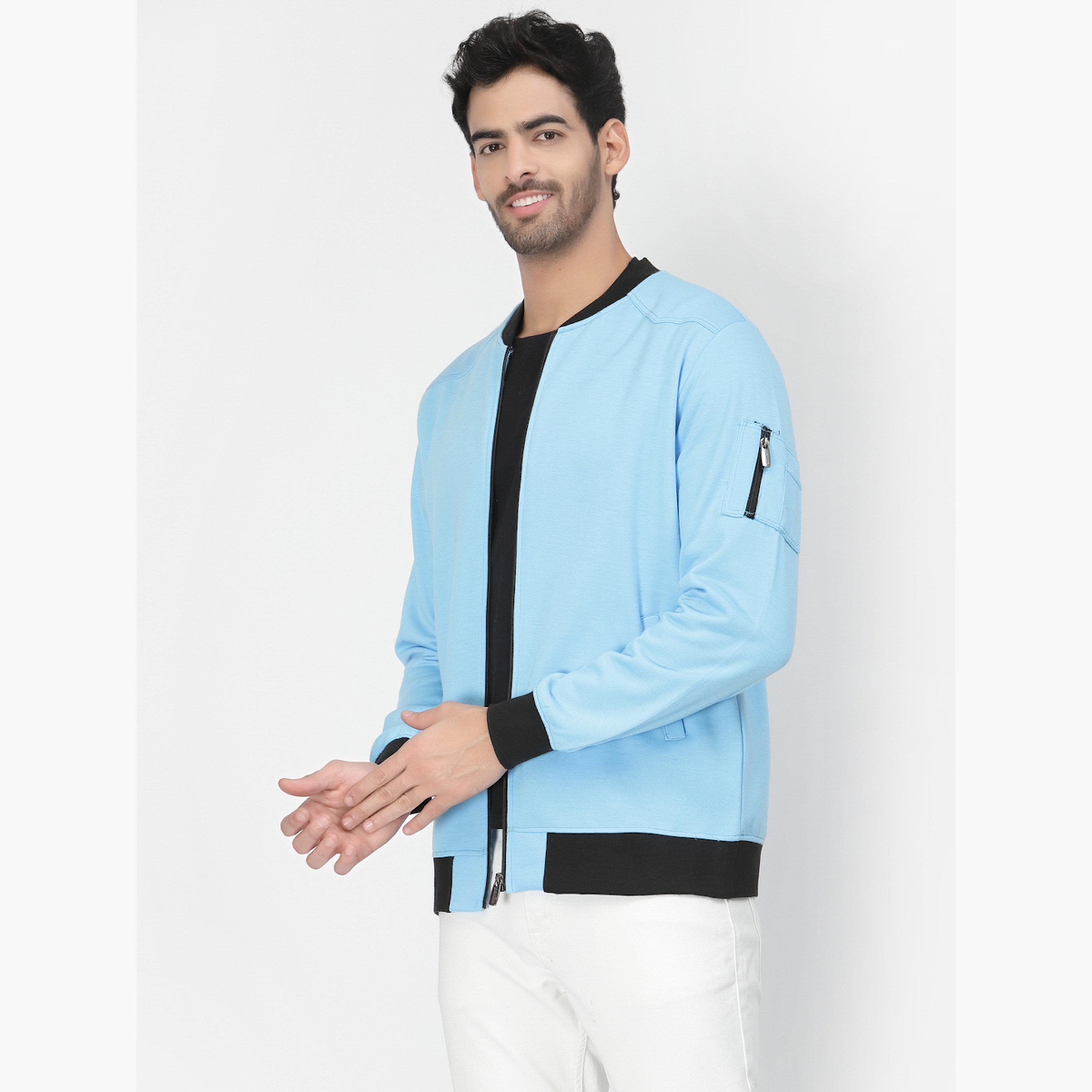 بوز - سويت شيرت رجالي بأكمام طويلة وياقة مستديرة وسحاب متعدد الألوان-men-clothing-jacketsandblazers-jackets-image-3