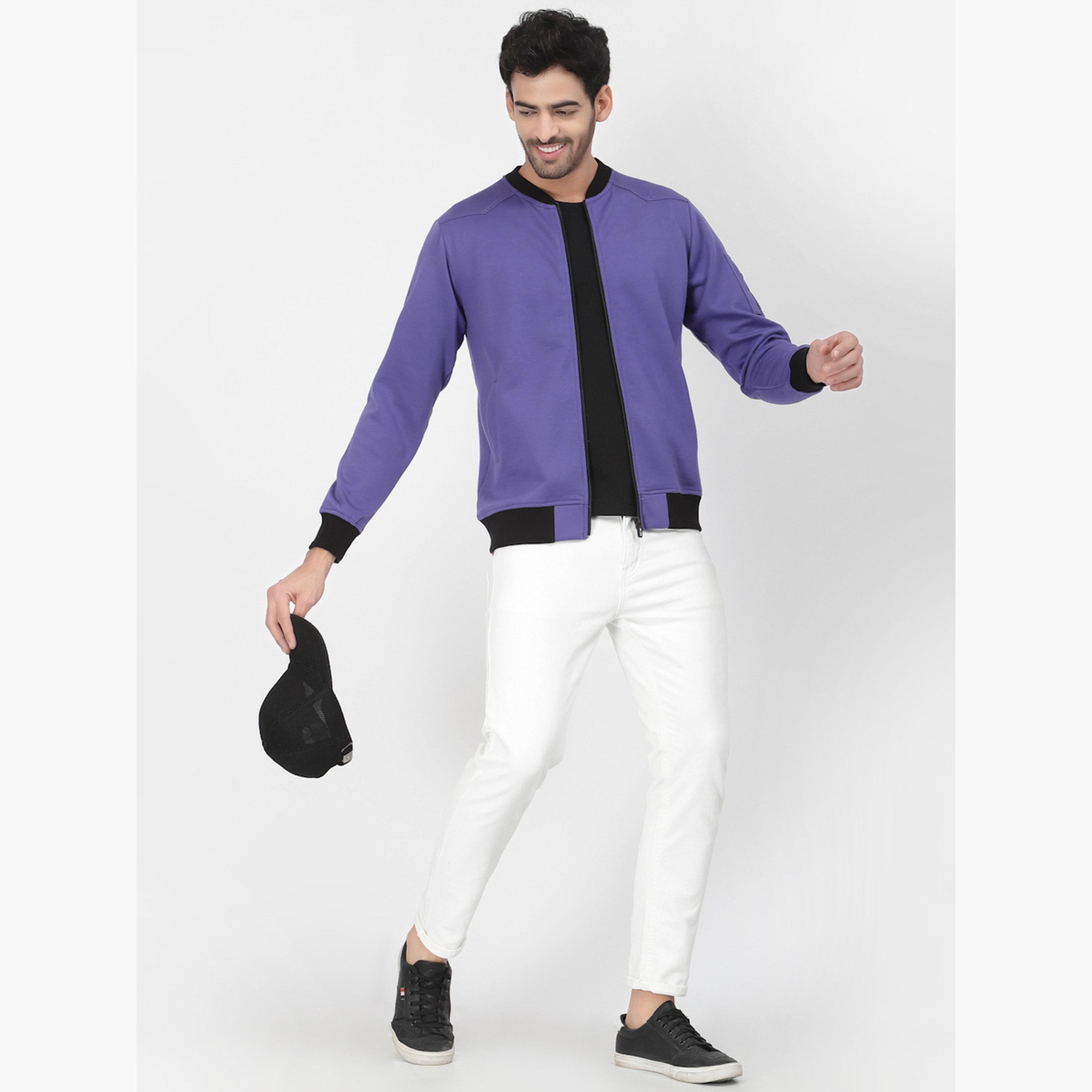 بوز - سويت شيرت رجالي بأكمام طويلة وياقة مستديرة وسحاب متعدد الألوان-men-clothing-jacketsandblazers-jackets-image-2