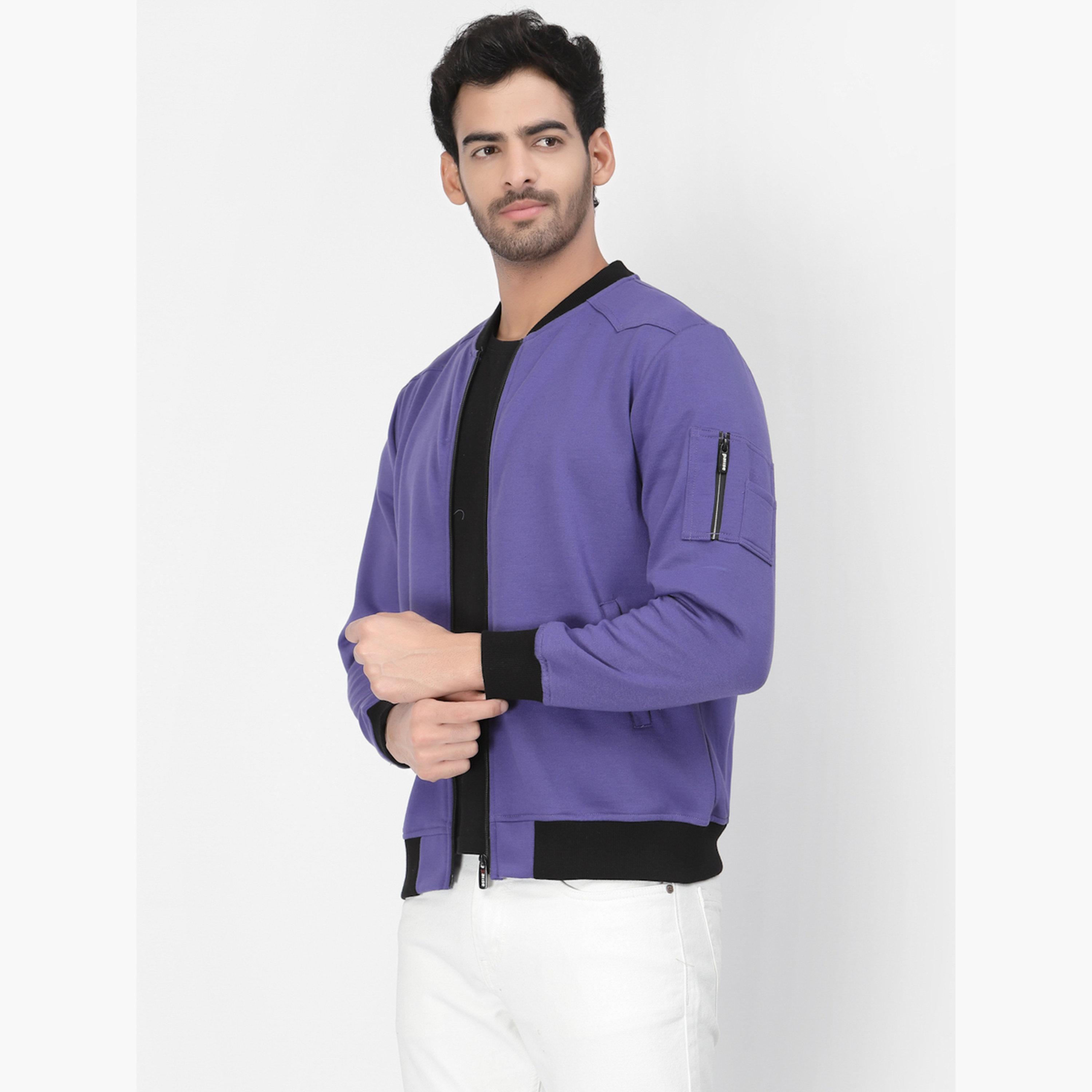 بوز - سويت شيرت رجالي بأكمام طويلة وياقة مستديرة وسحاب متعدد الألوان-men-clothing-jacketsandblazers-jackets-image-3