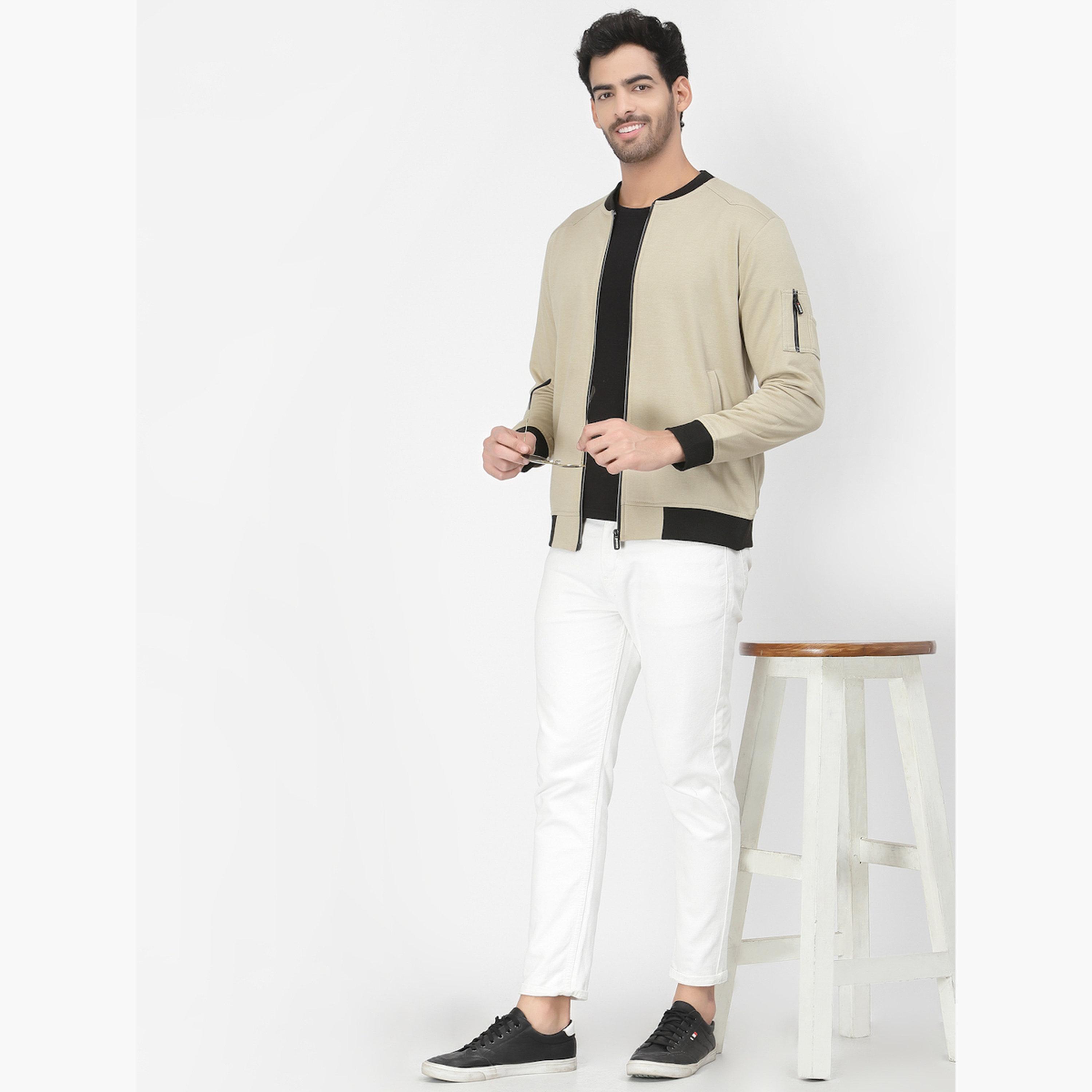 بوز - سويت شيرت رجالي بأكمام طويلة وياقة مستديرة وسحاب متعدد الألوان-men-clothing-jacketsandblazers-jackets-image-2