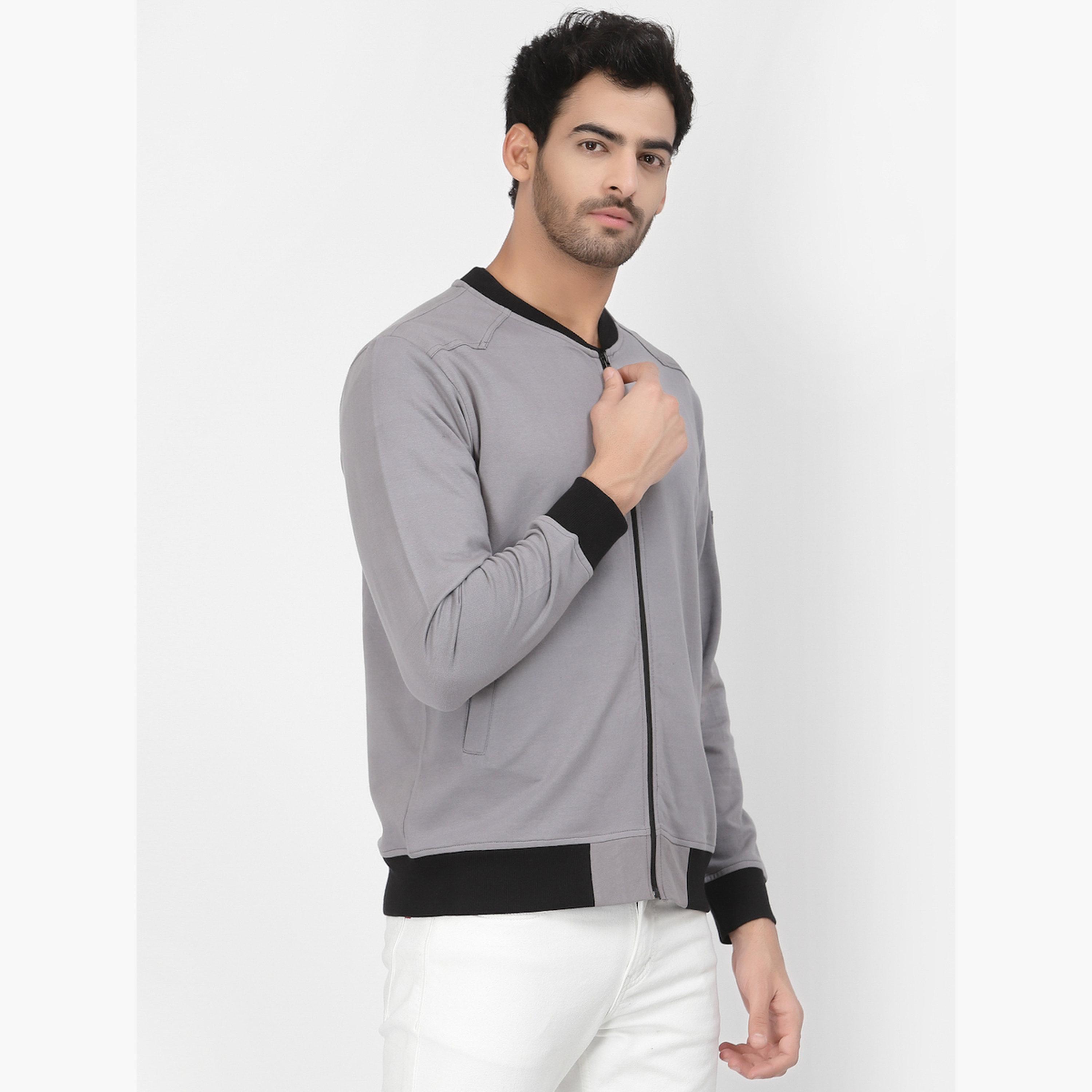 بوز - سويت شيرت رجالي بأكمام طويلة وياقة مستديرة وسحاب متعدد الألوان-men-clothing-jacketsandblazers-jackets-image-4