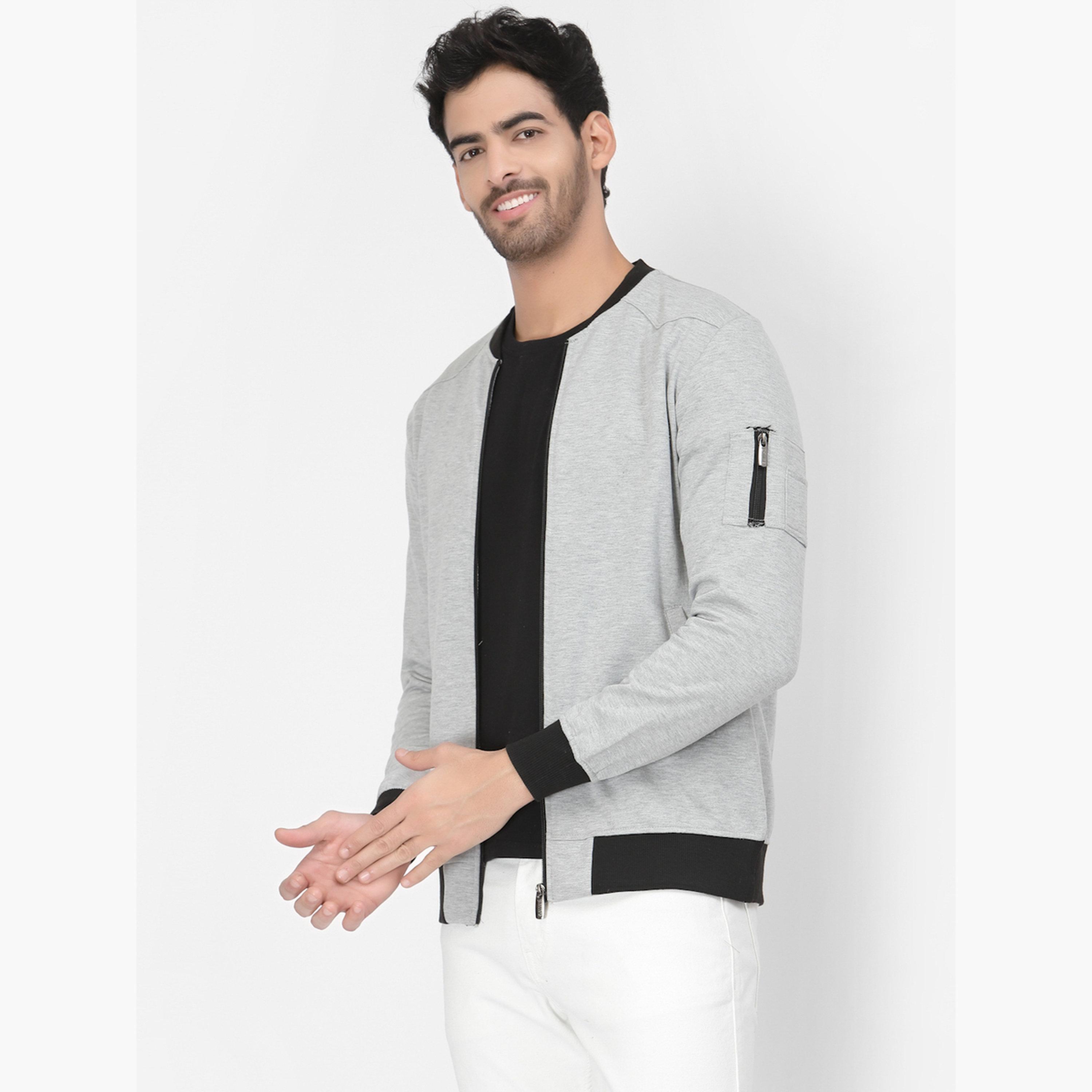 بوز - سويت شيرت رجالي بأكمام طويلة وياقة مستديرة وسحاب متعدد الألوان-men-clothing-jacketsandblazers-jackets-image-3