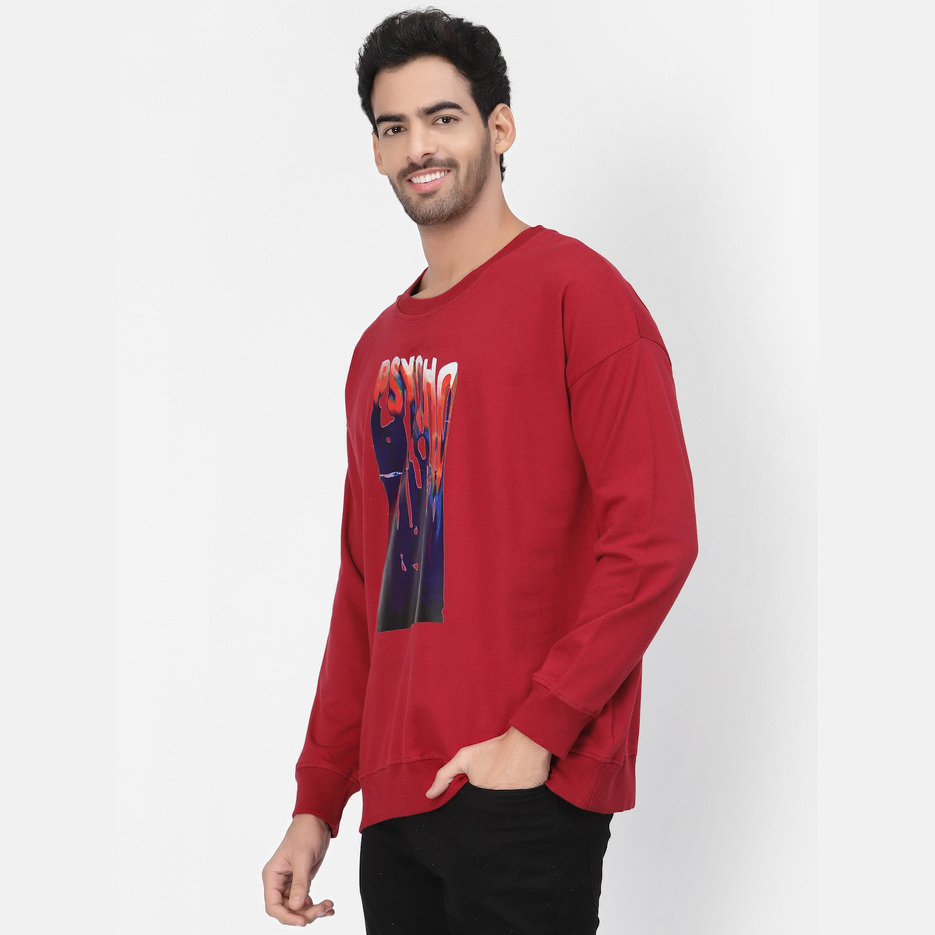 بوز - سويت شيرت رجالي بأكمام طويلة رقبة دائرية وطبعة غرافيكية-men-winterwear-hoodiesandsweatshirts-image-3