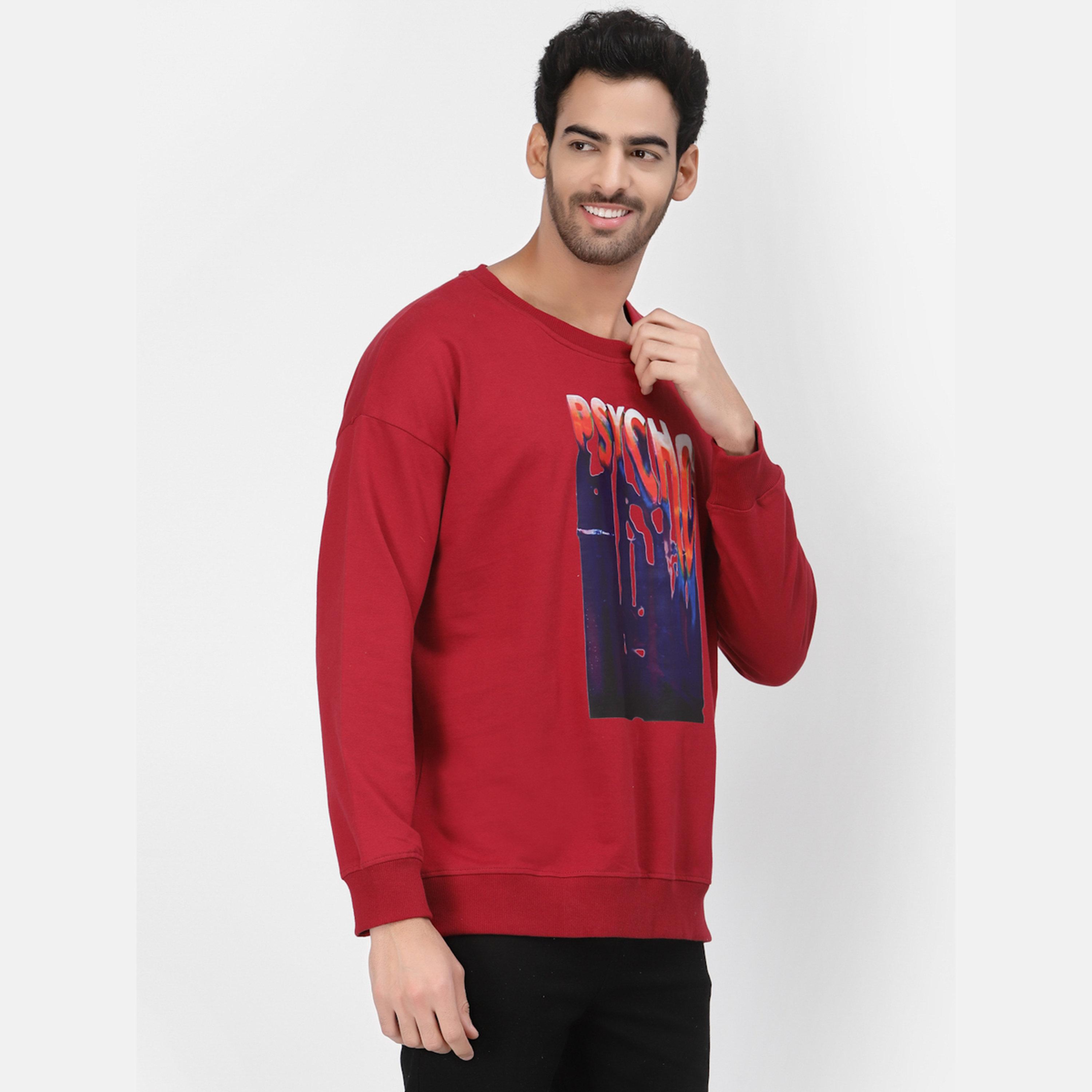بوز - سويت شيرت رجالي بأكمام طويلة رقبة دائرية وطبعة غرافيكية-men-winterwear-hoodiesandsweatshirts-image-4