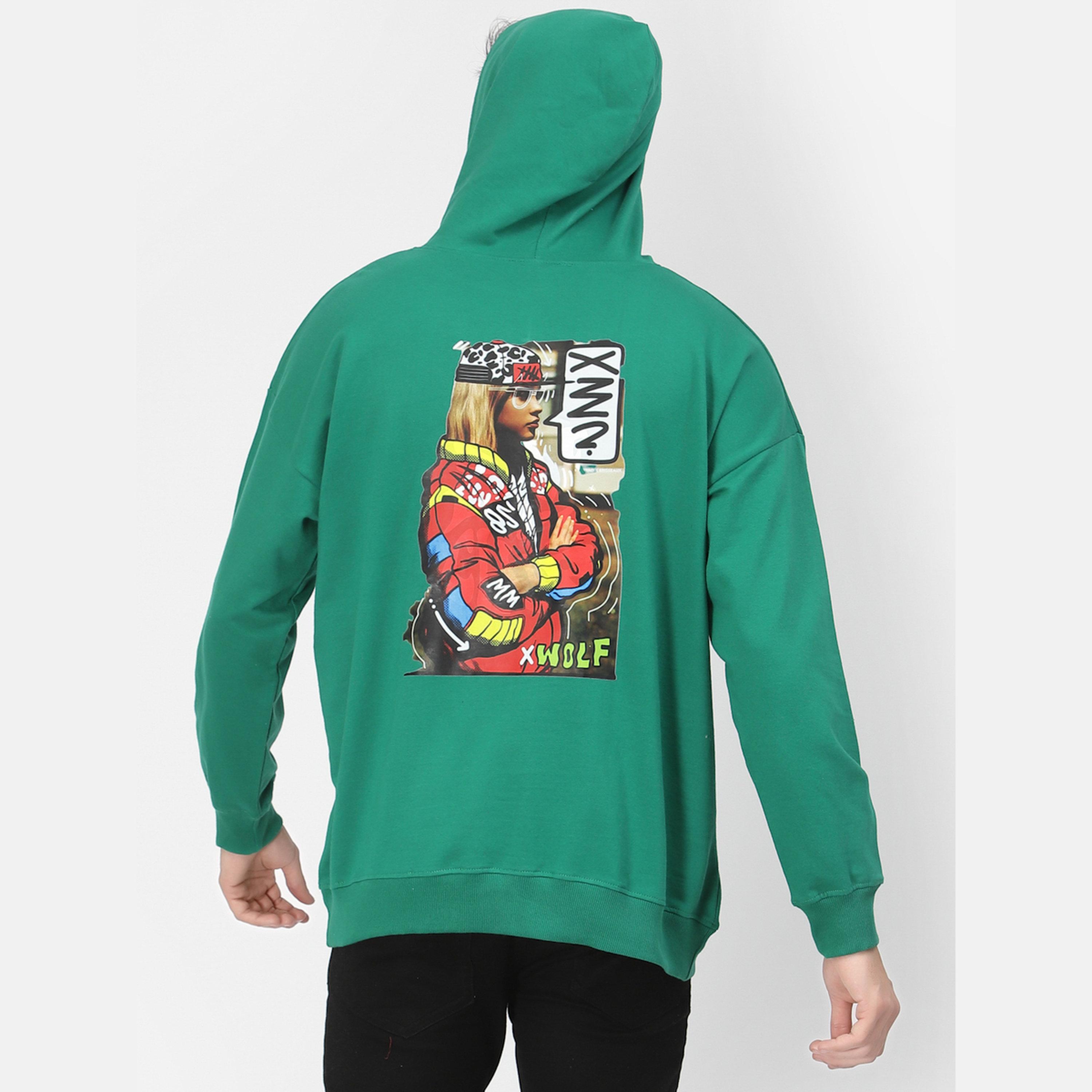 PAUSE Graphic Print Hooded Neck Long Sleeves Men's Hoodie-men-clothing-sweatersandpullovers-image-6