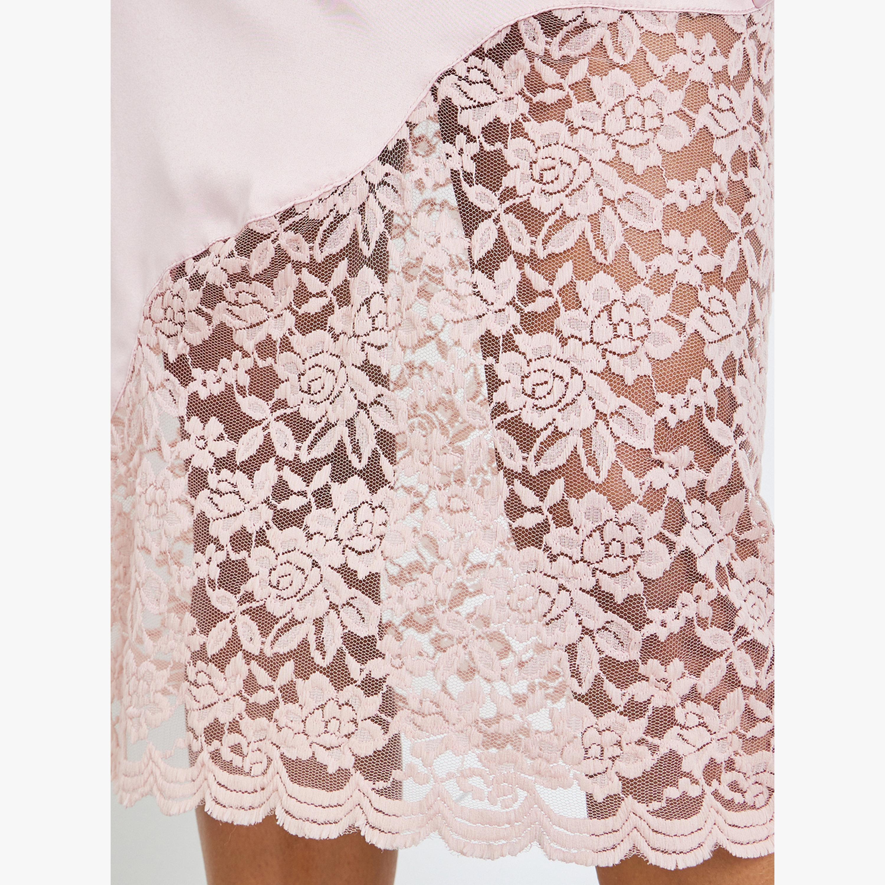 فستان ميدي شيث بتفاصيل دانتيل-women-clothing-dresses-image-5