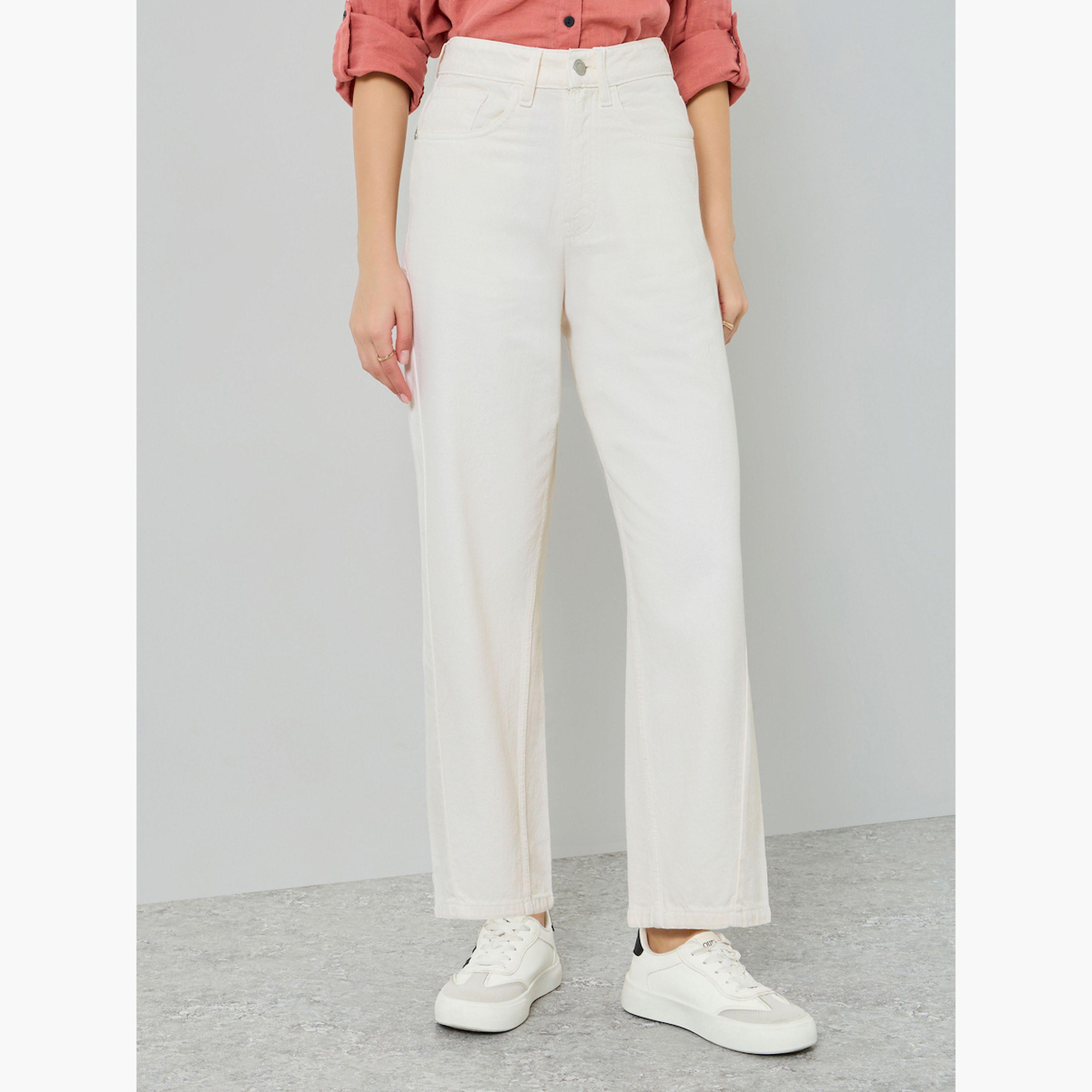 جينز قصة بارل بخصر مرتفع-women-clothing-bottoms-jeans-image-1