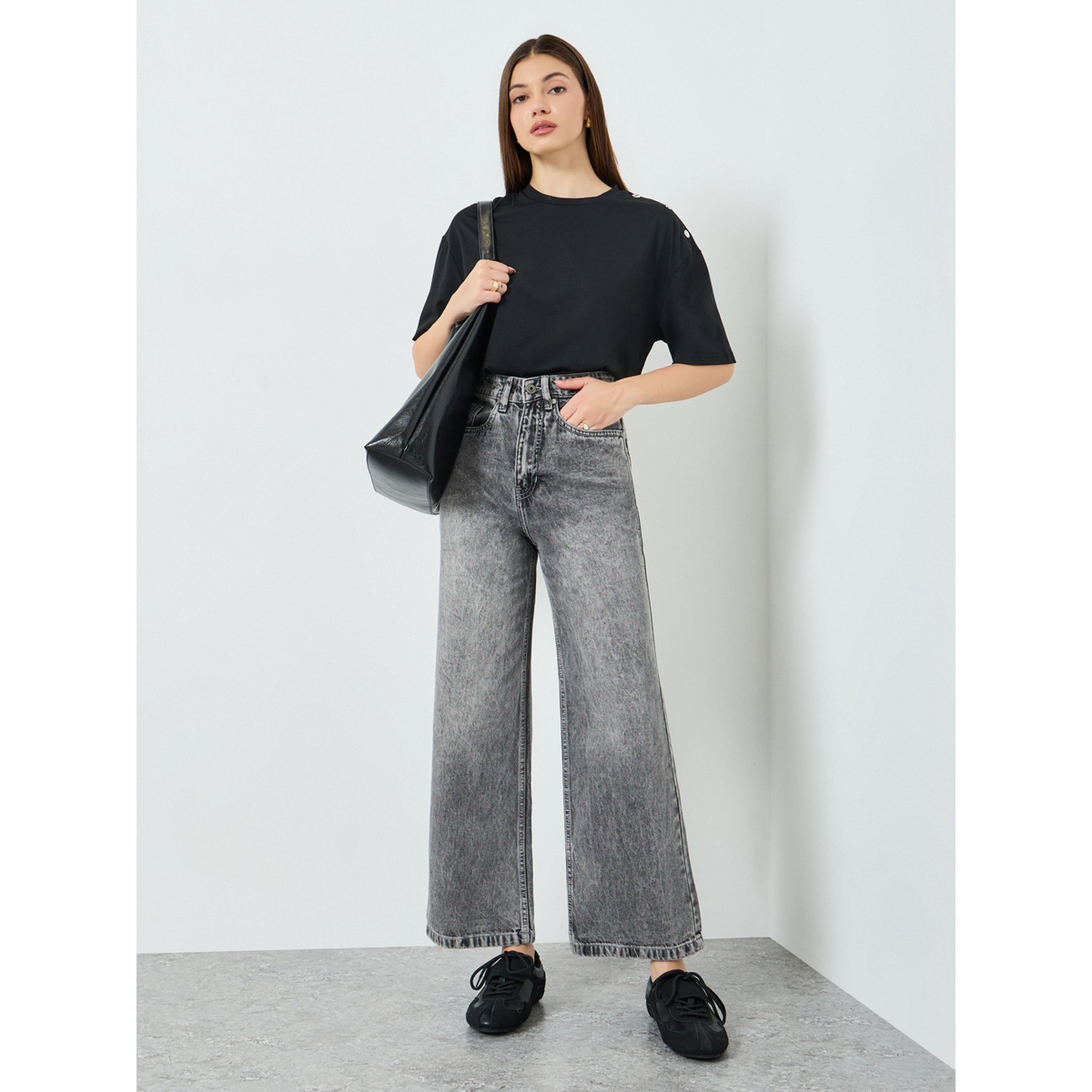 جينز بقصة أرجل واسعة للنساء-women-clothing-bottoms-jeans-image-2