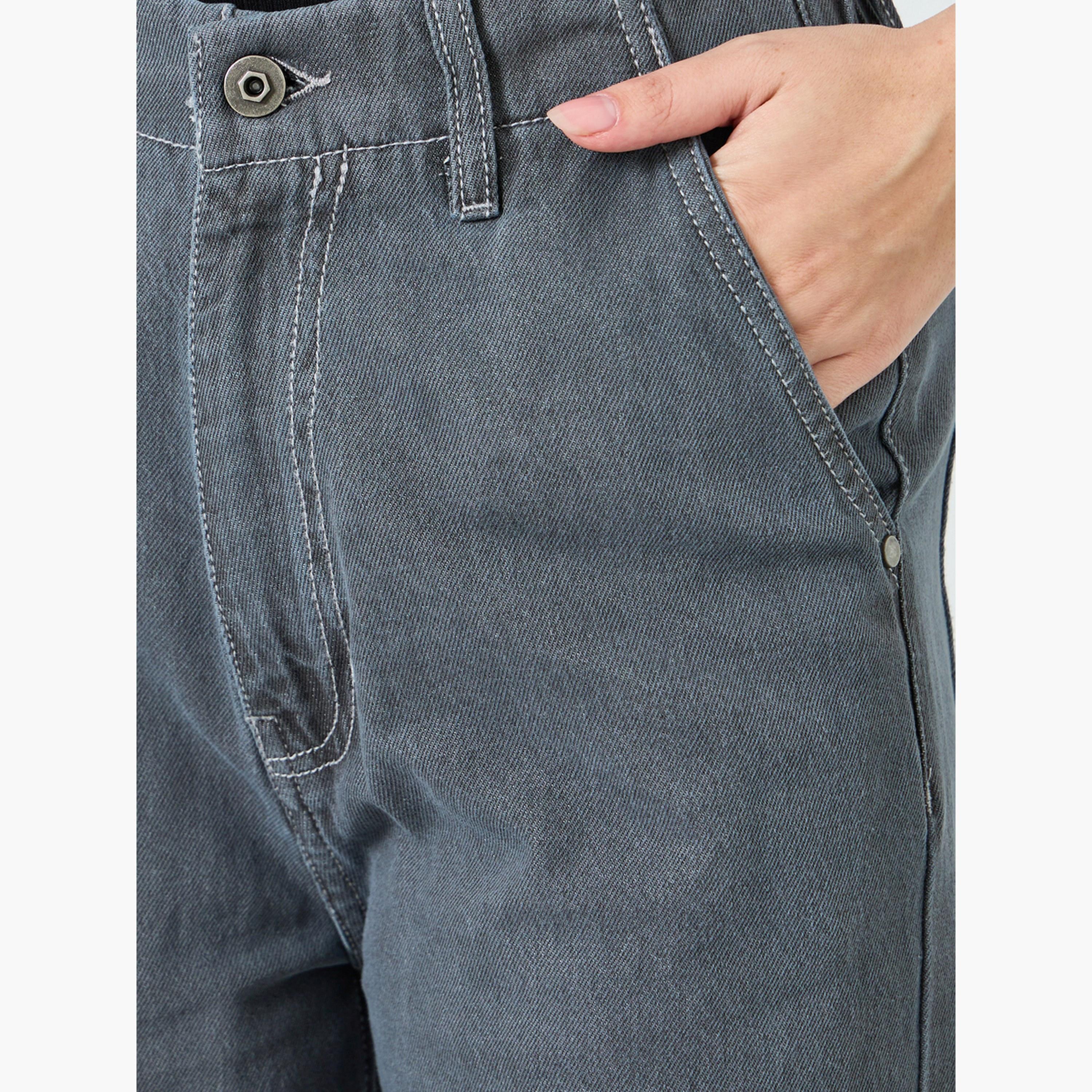 جينز بخصر عالي وأرجل واسعة-women-clothing-bottoms-jeans-image-3