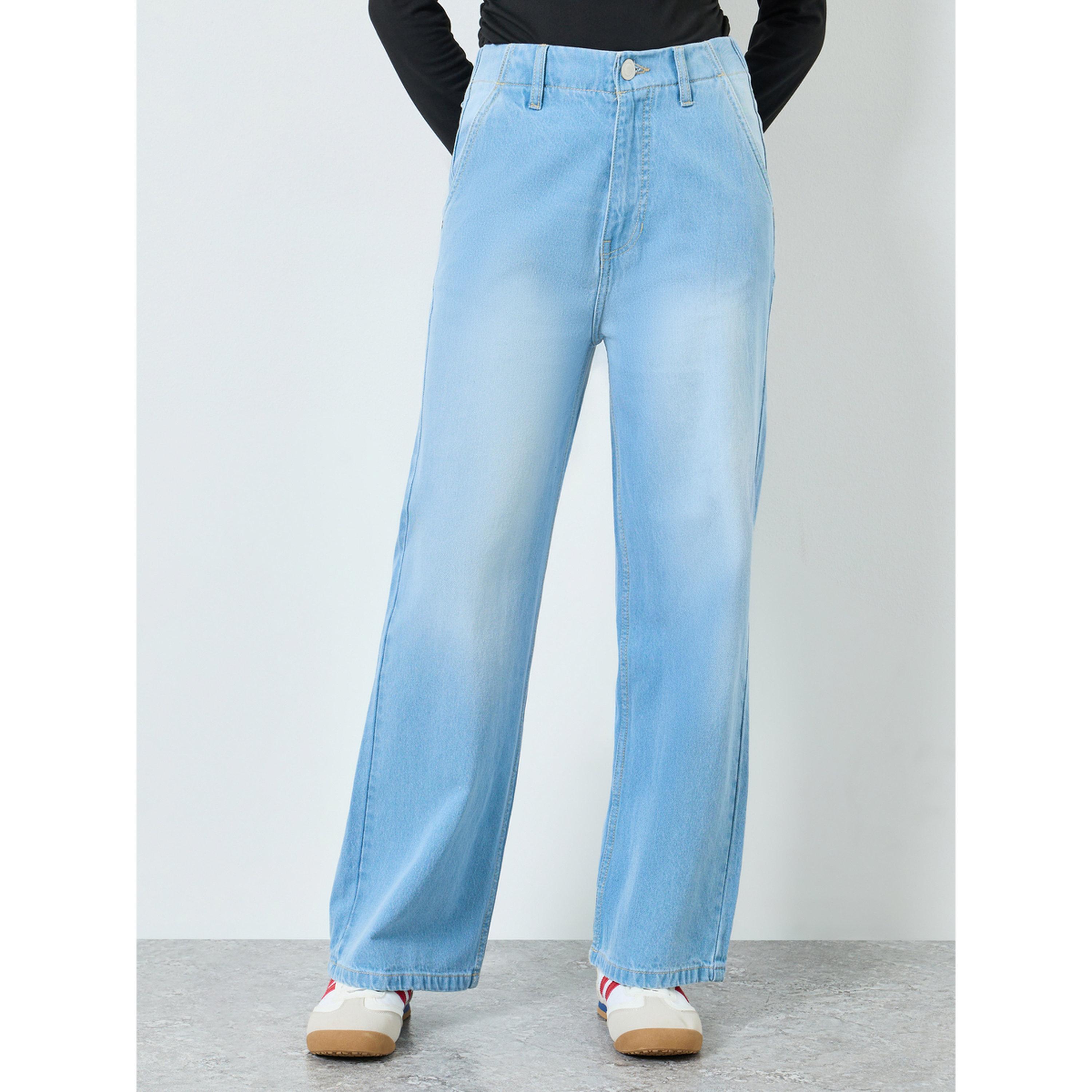 Styli Women High Rise Wide Leg Jeans-women-clothing-jeans-image-1