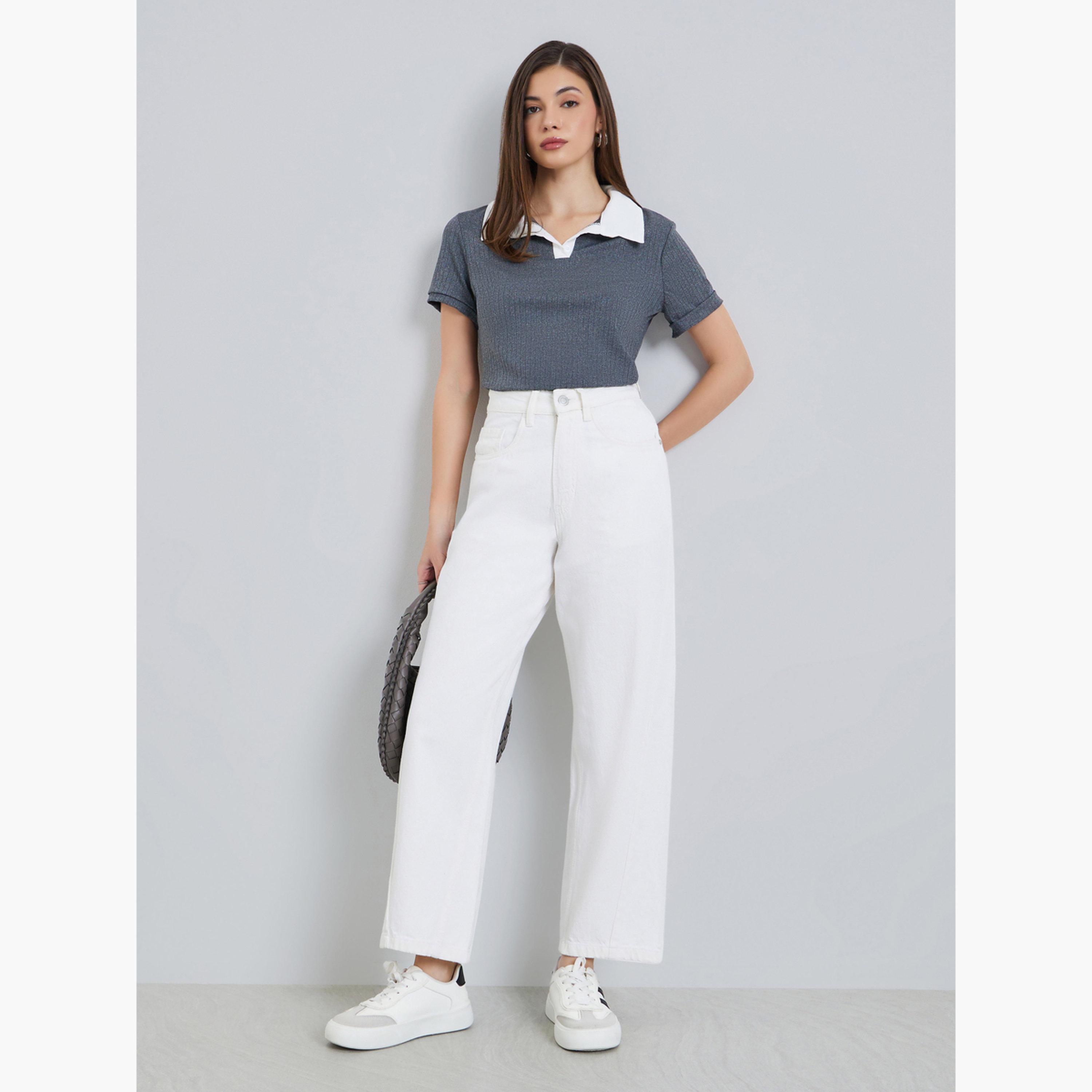 جينز بخصر عالي بقصة مريحة-women-clothing-bottoms-jeans-image-2