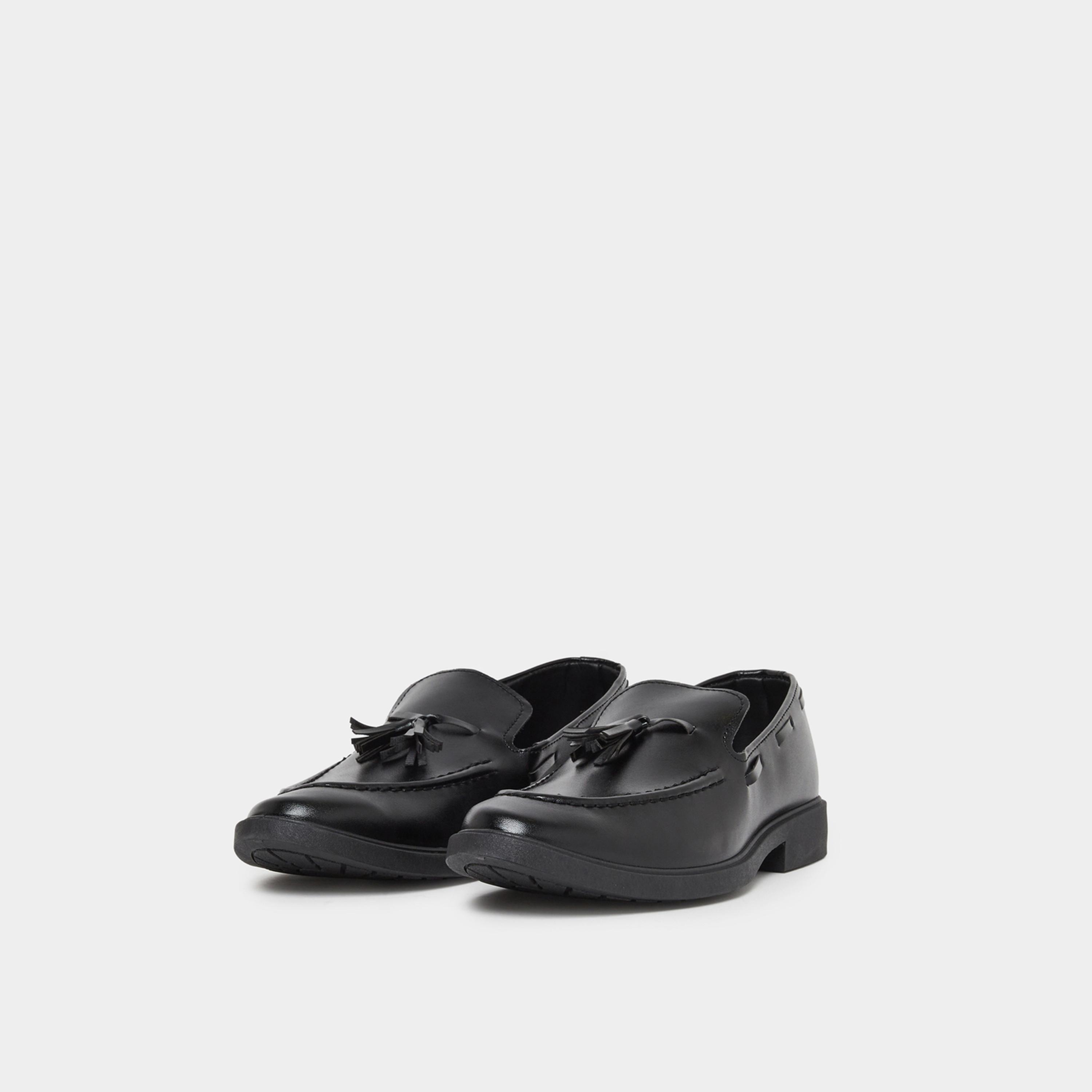 Styli Men Classic Faux Leather Tassel Loafers-men-shoes-formalshoes-image-1