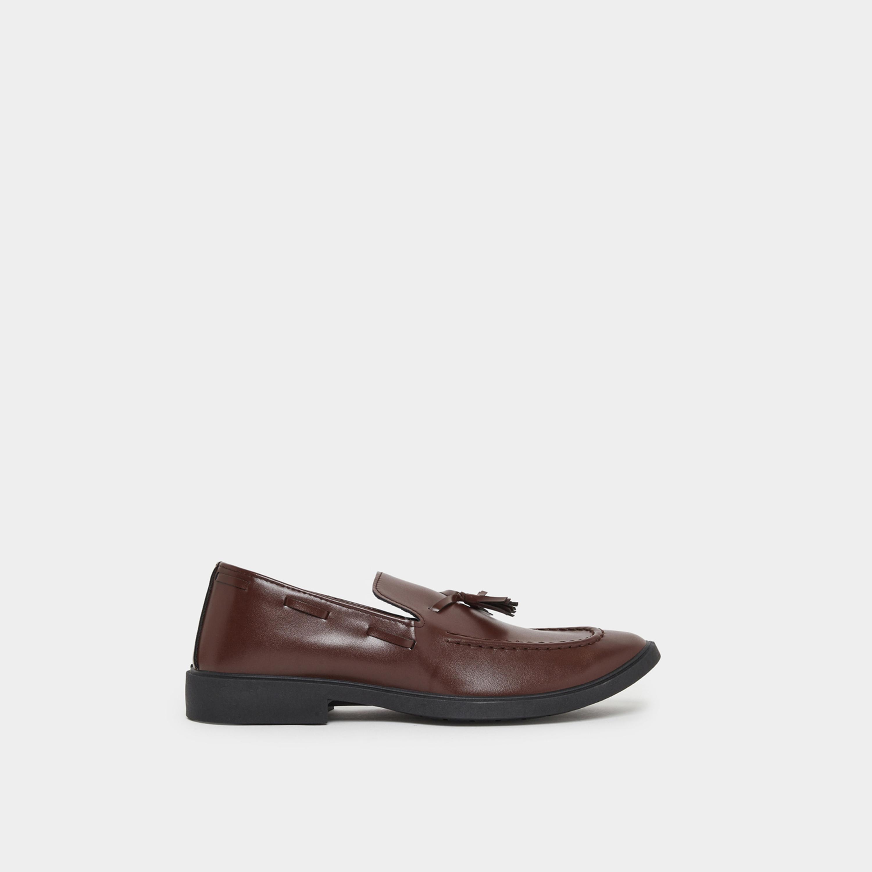 ستايلي - حذاء كلاسيكي من الجلد الصناعي بشراشيب للرجال-men-shoes-formalshoes-image-3