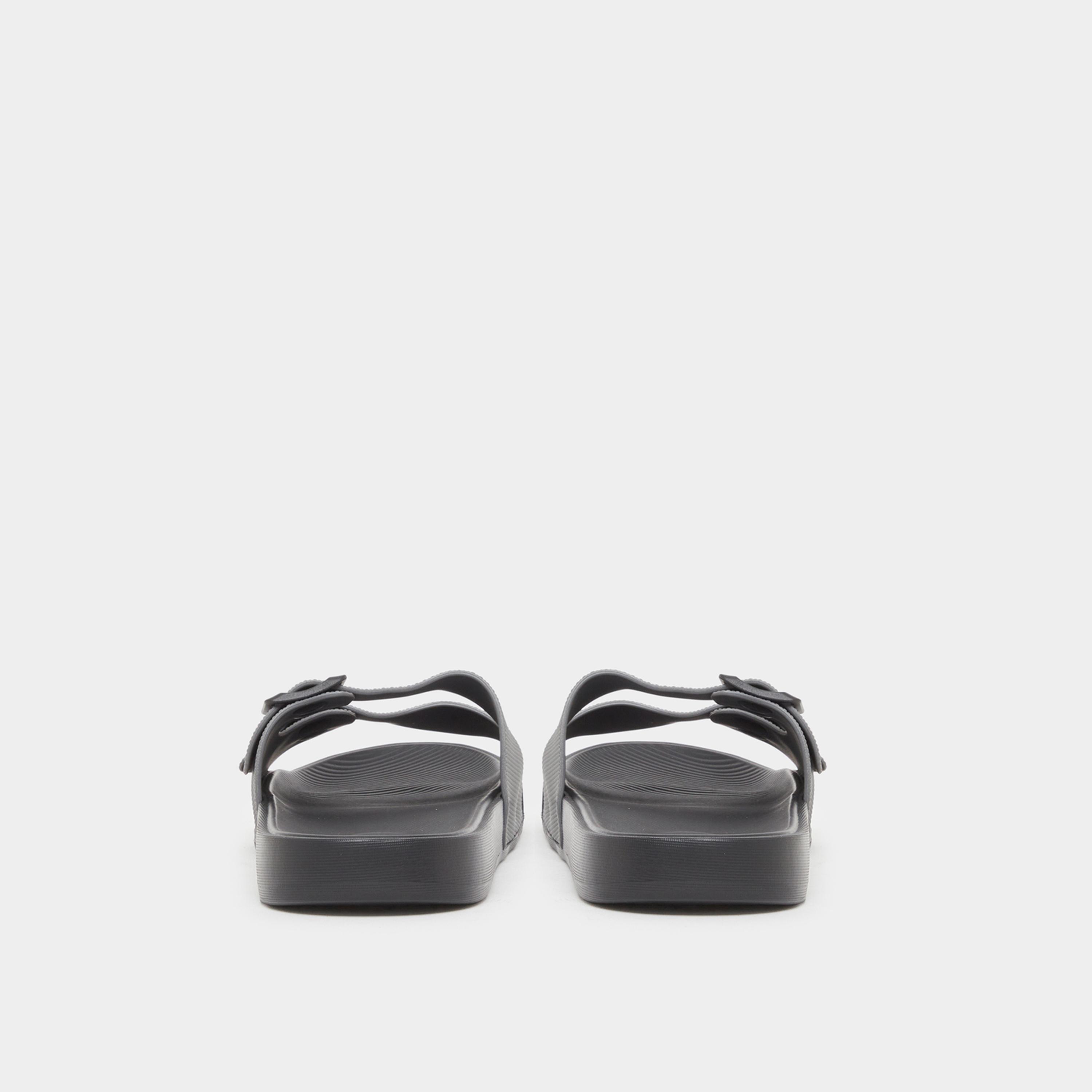 ستايلي - شبشب رمادي بتفاصيل مشبك للرجال-men-shoes-flipflopsandslides-image-4