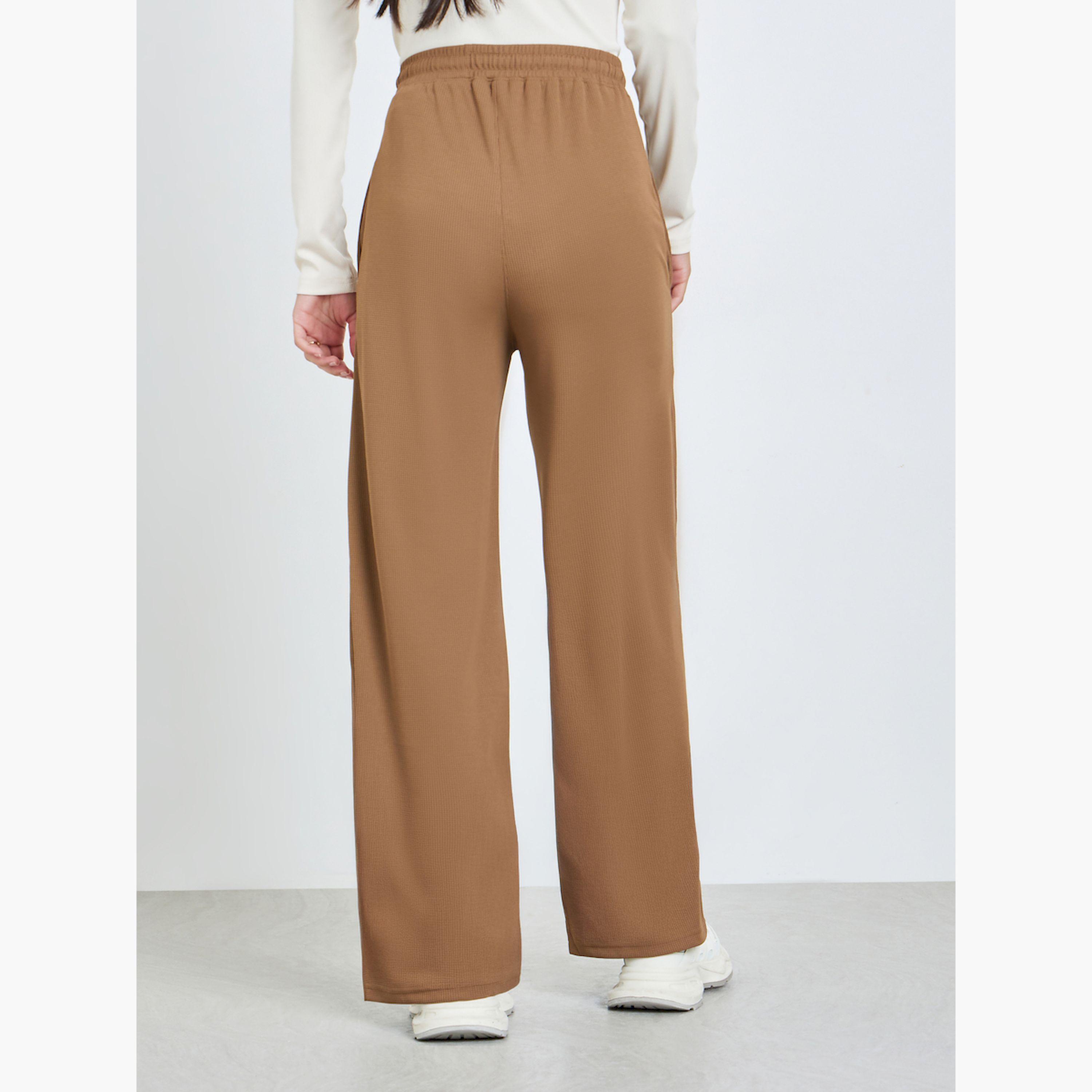 جوغر بأرجل واسعة وسادة-women-clothing-bottoms-joggers-image-4