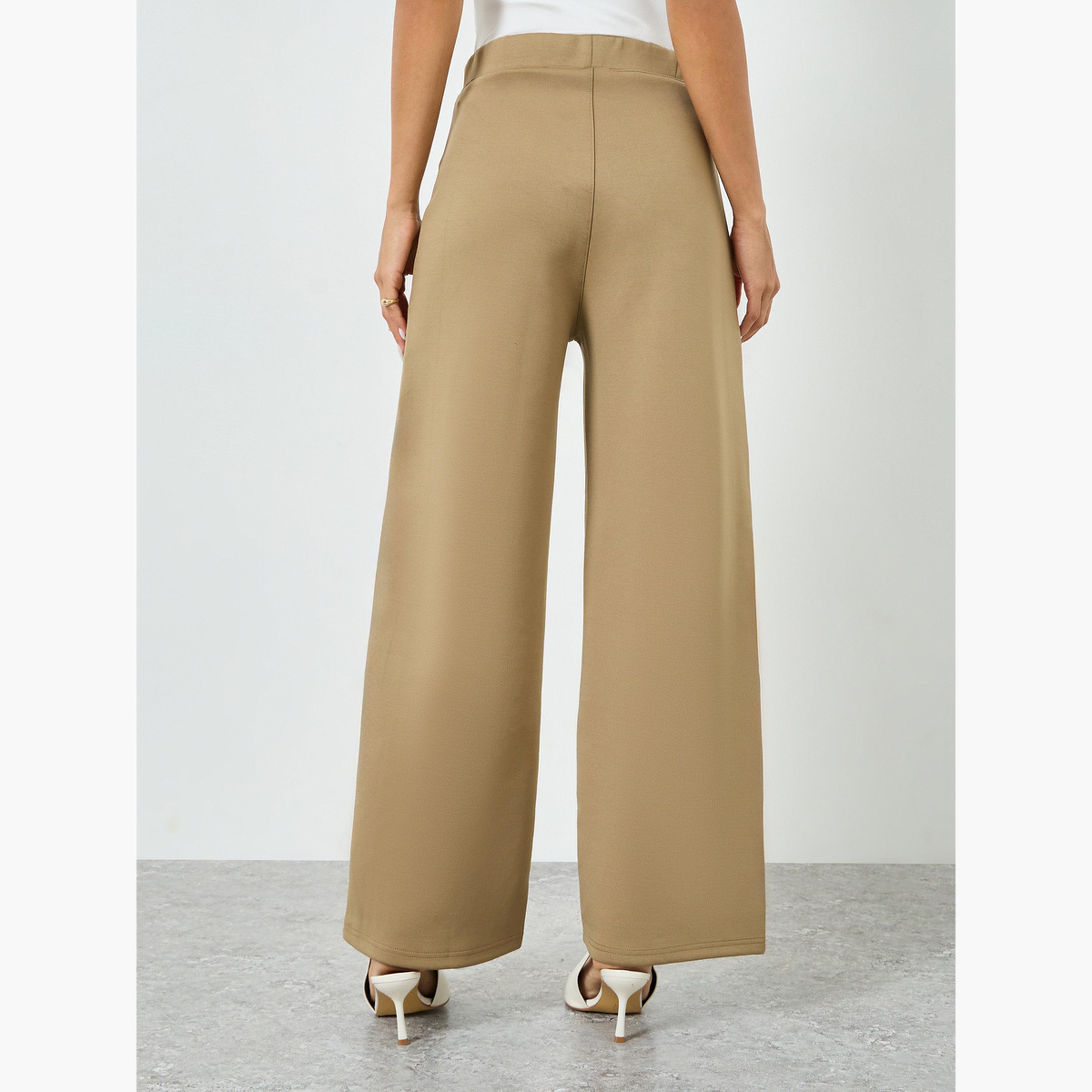 بنطال سكوبا بأرجل واسعة-women-clothing-bottoms-trousers-image-3