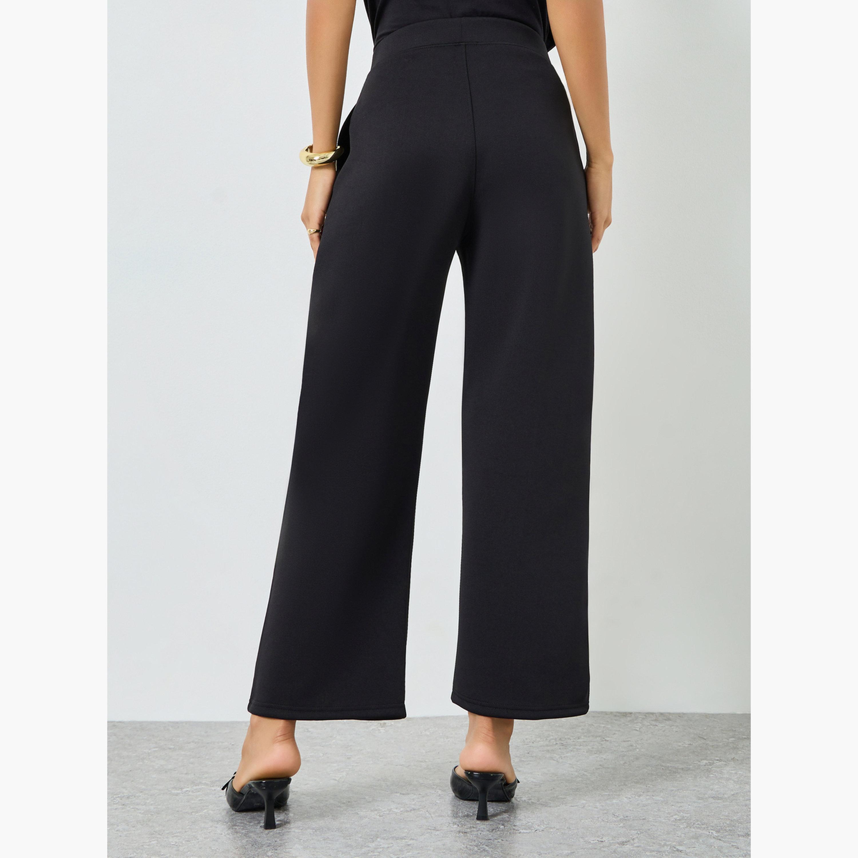 بنطال سكوبا بقصة أرجل مستقيمة-women-clothing-bottoms-trousers-image-3