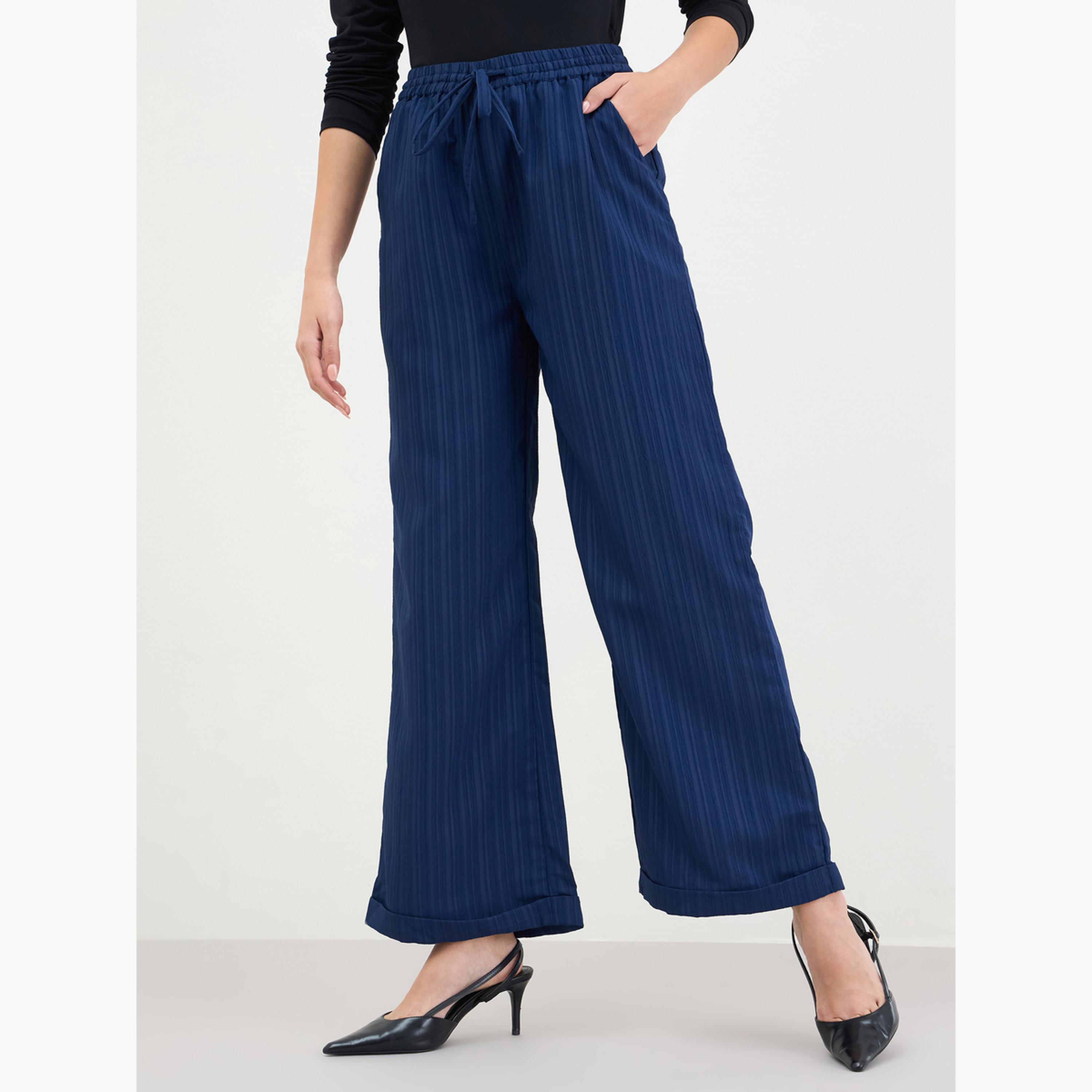 بنطال بأرجل واسعة-women-clothing-bottoms-trousers-image-1