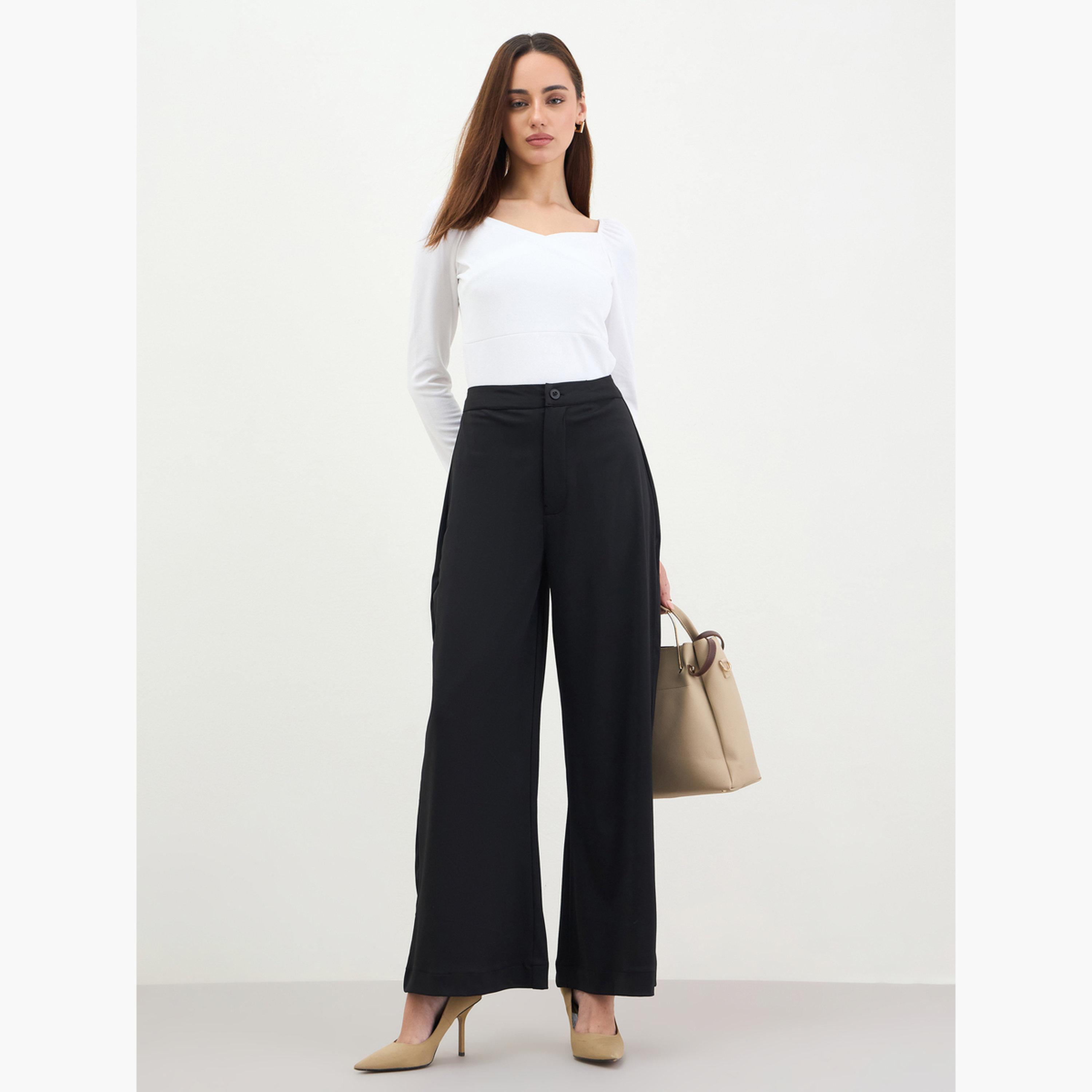 بنطال بأرجل واسعة-women-clothing-bottoms-trousers-image-2