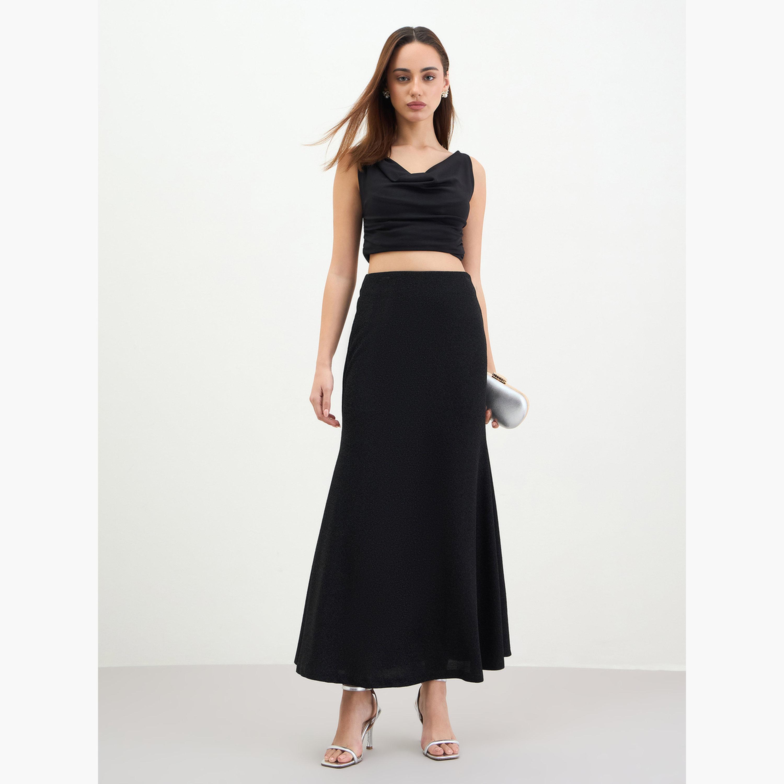 تنورة طويلة بارزة الملمس-women-clothing-bottoms-skirts-image-2