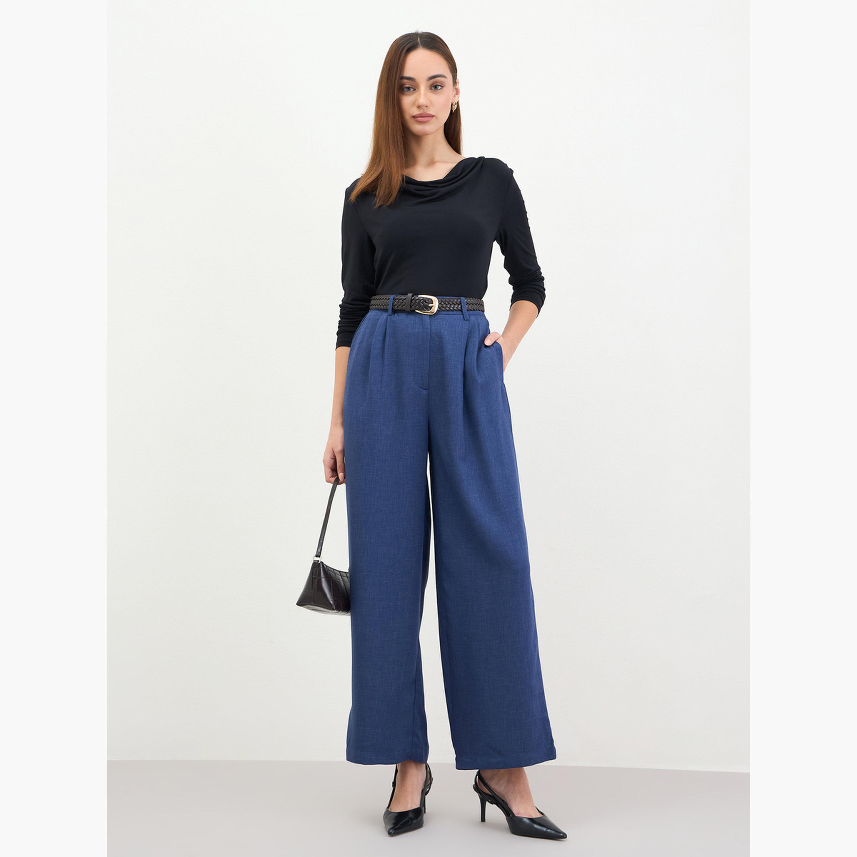 بنطال بأرجل واسعة-women-clothing-bottoms-trousers-image-2
