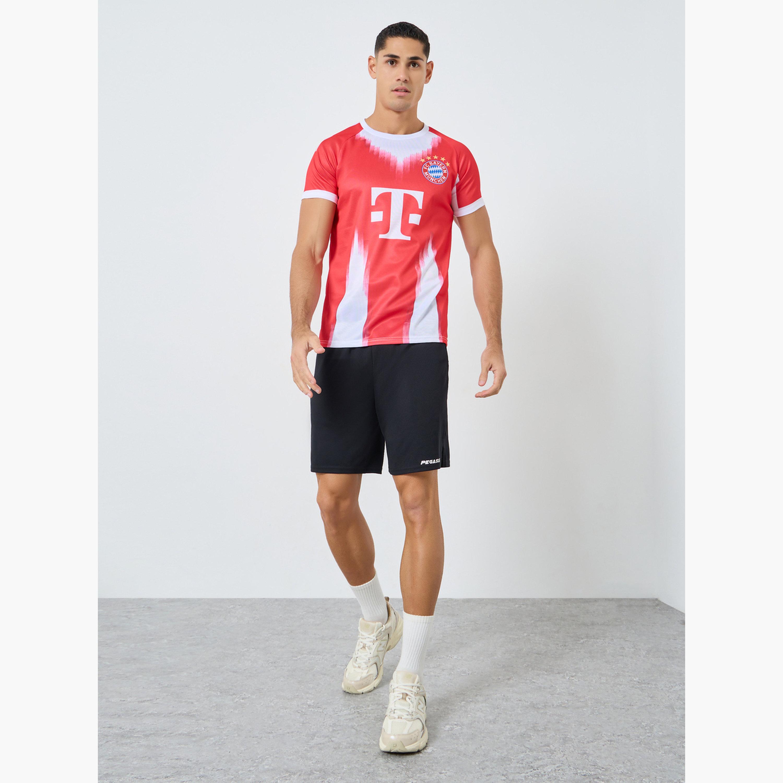 Take Two Men Logo Print Short Sleeves Sports T-Shirt-men-clothing-sportswearandactivewear-tshirtsandpolos-image-2