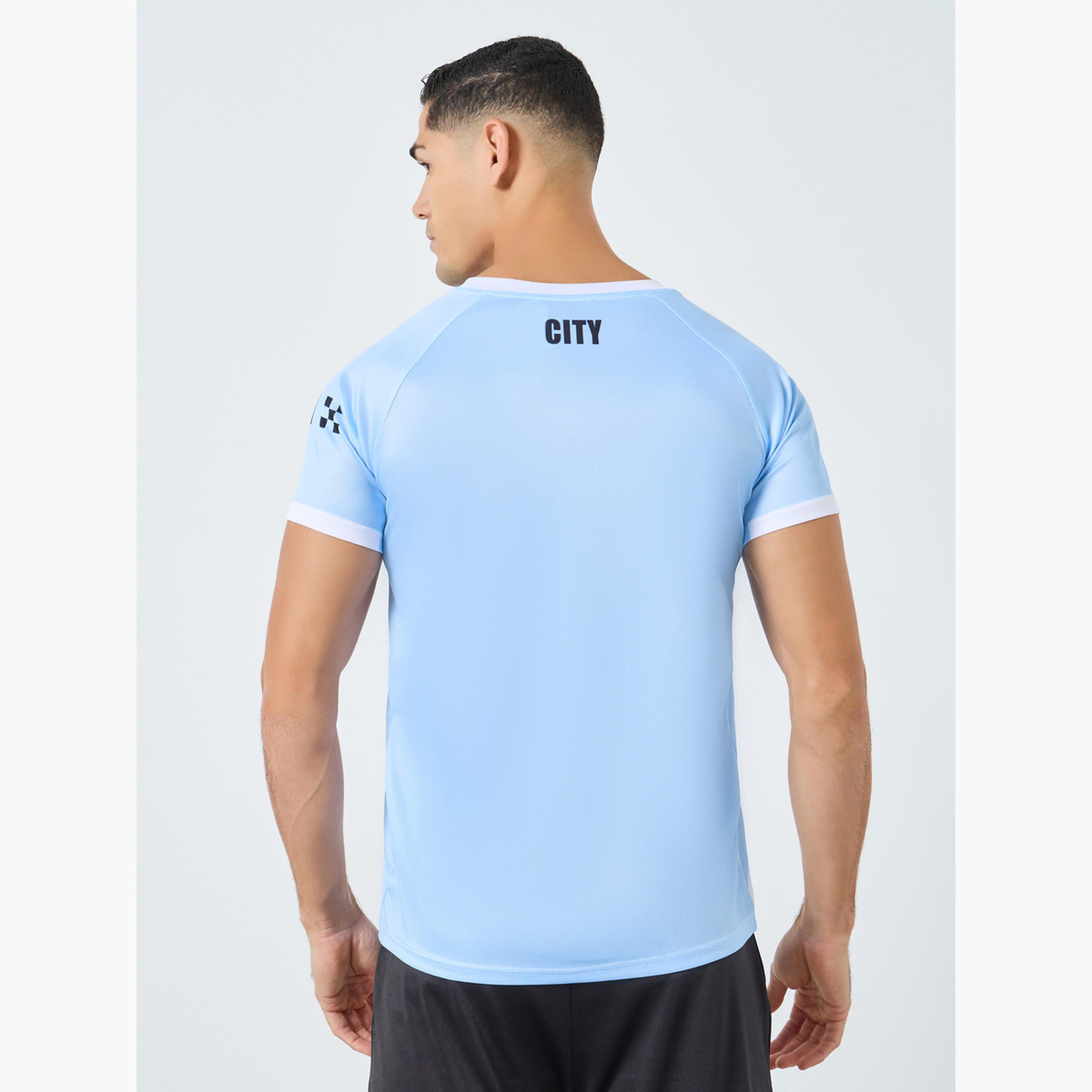 Take Two Men Logo Print Short Sleeve Sports T-Shirt-men-clothing-sportswearandactivewear-tshirtsandpolos-image-3