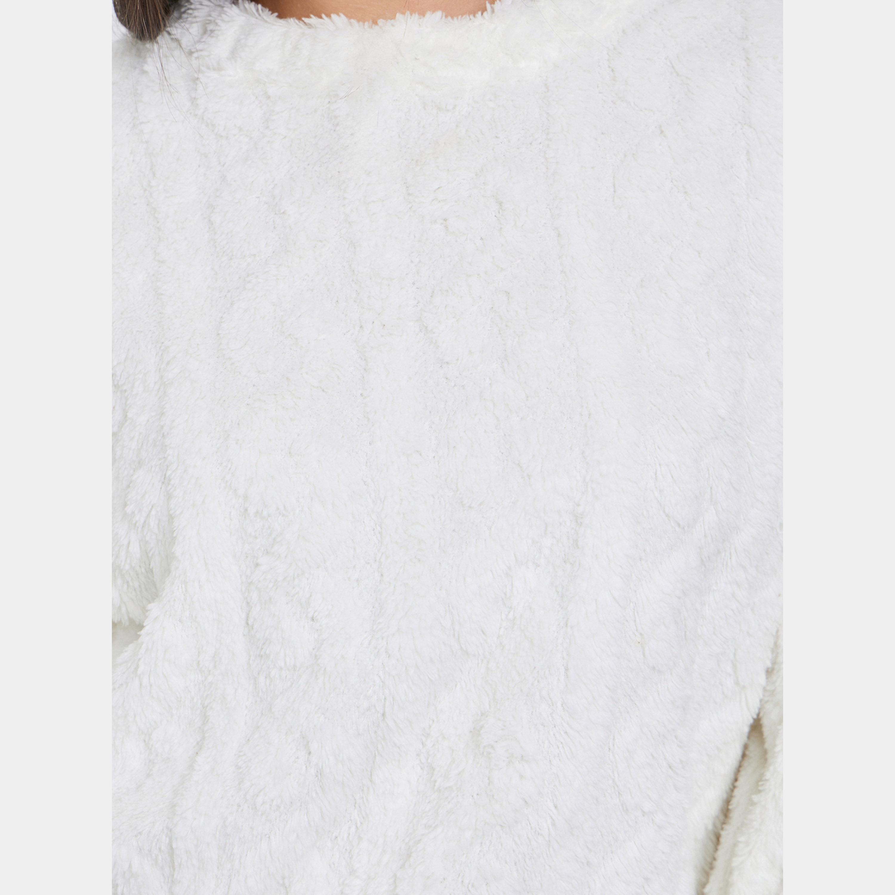Styli Cable Fleece Long Sleeves Top and Pyjama Set-women-clothing-nightwear-pyjamas-longsets-image-4