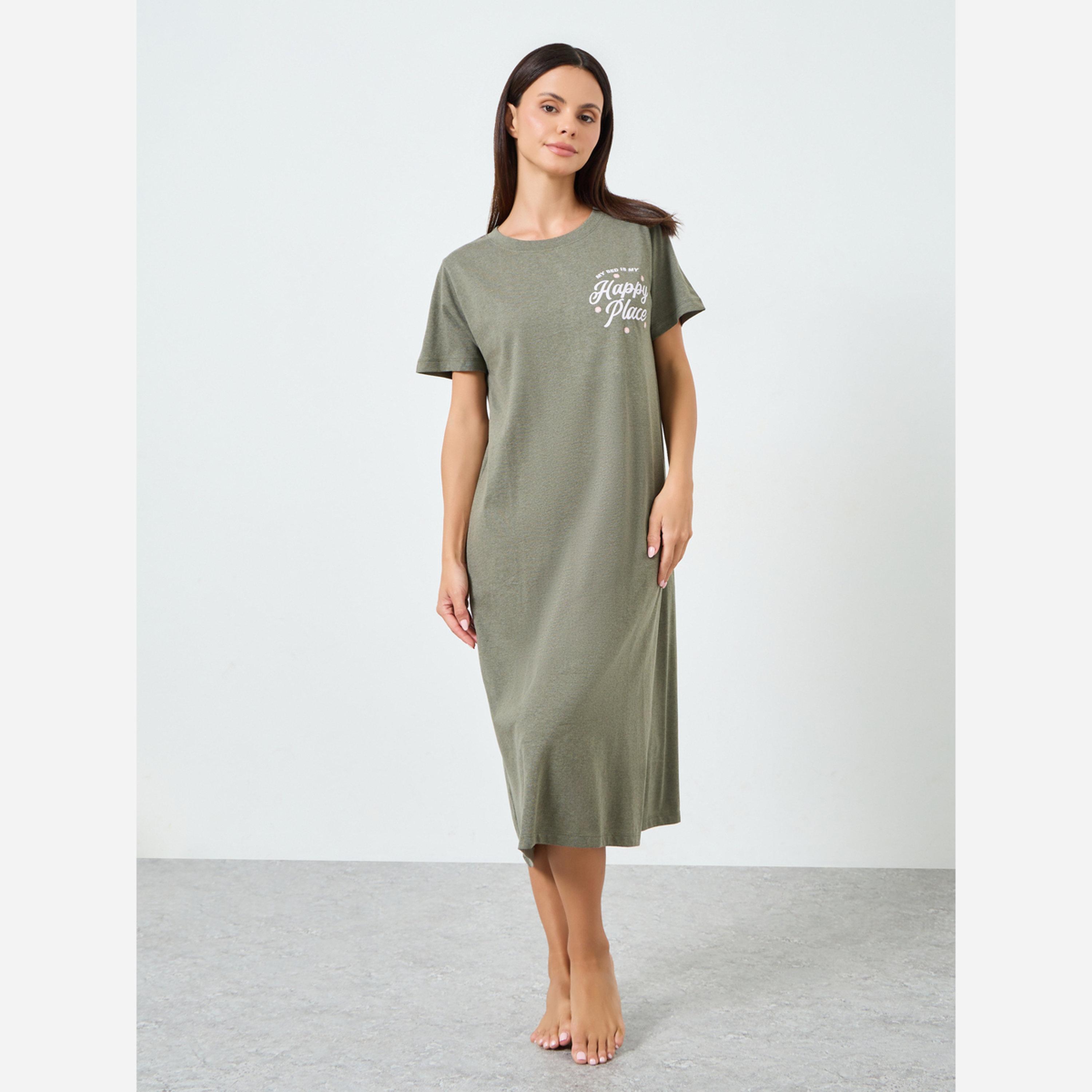 Styli Pack of 2 - Women Printed Slipdress-women-clothing-nightwear-nighties-image-6