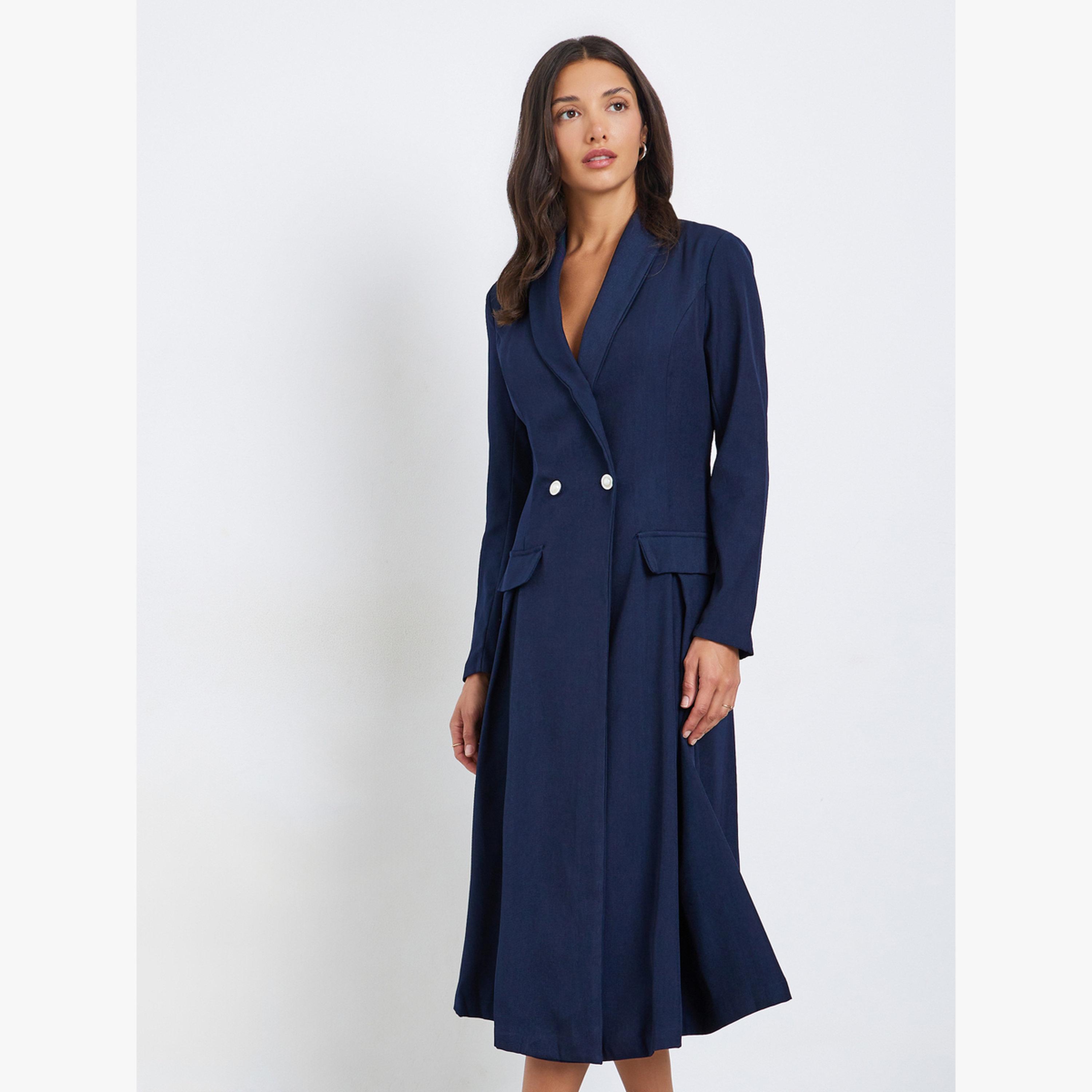 فستان ميدي بليزر بأكمام طويلة-women-clothing-dresses-image-2